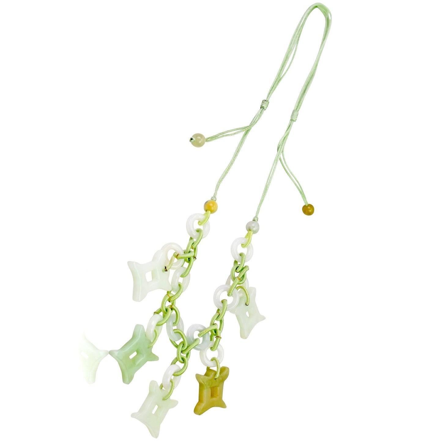 Embrace the Duality with the Gemini Astrology Jade NecklaceNecklacesSerenity Jade