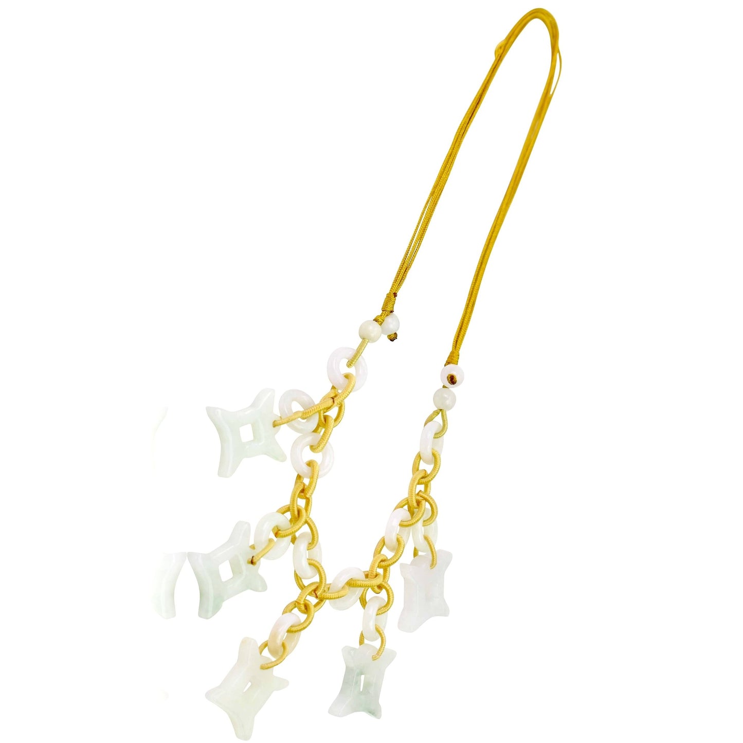 Embrace the Duality with the Gemini Astrology Jade NecklaceNecklacesSerenity Jade