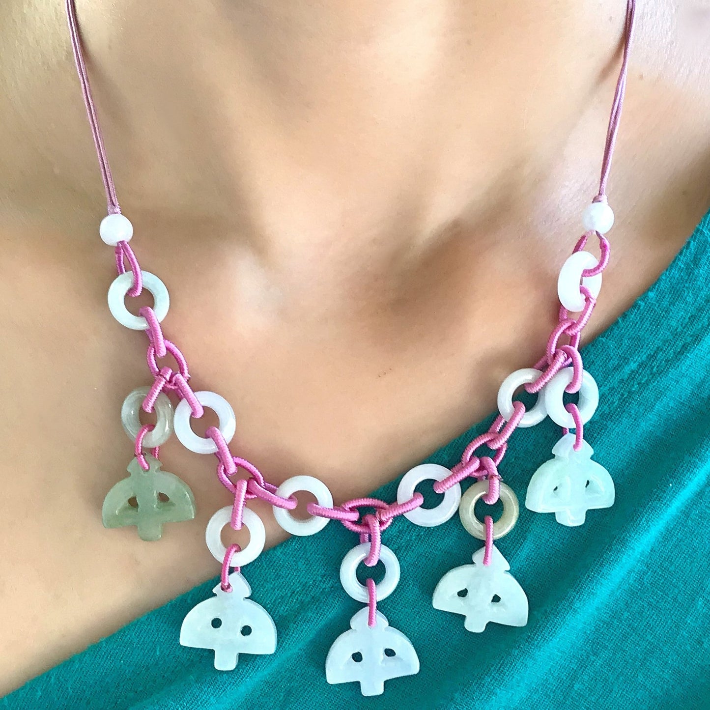 Embrace the Free Spirit of Sagittarius with This Hand - Carved Astrology Jade NecklaceNecklacesSerenity Jade