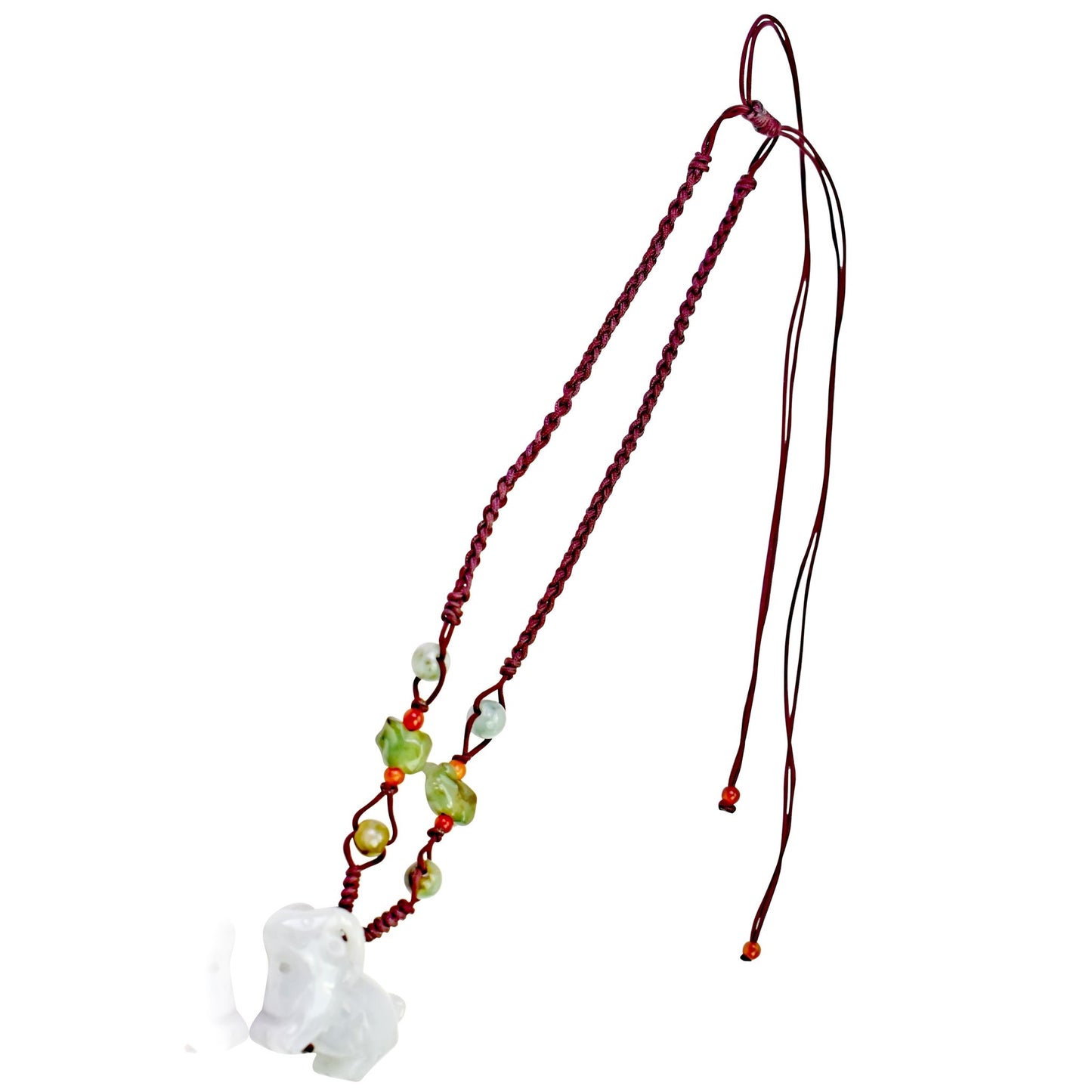 Embrace the Harmonious of the Year of the Sheep Handmade Jade NecklaceNecklacesSerenity Jade
