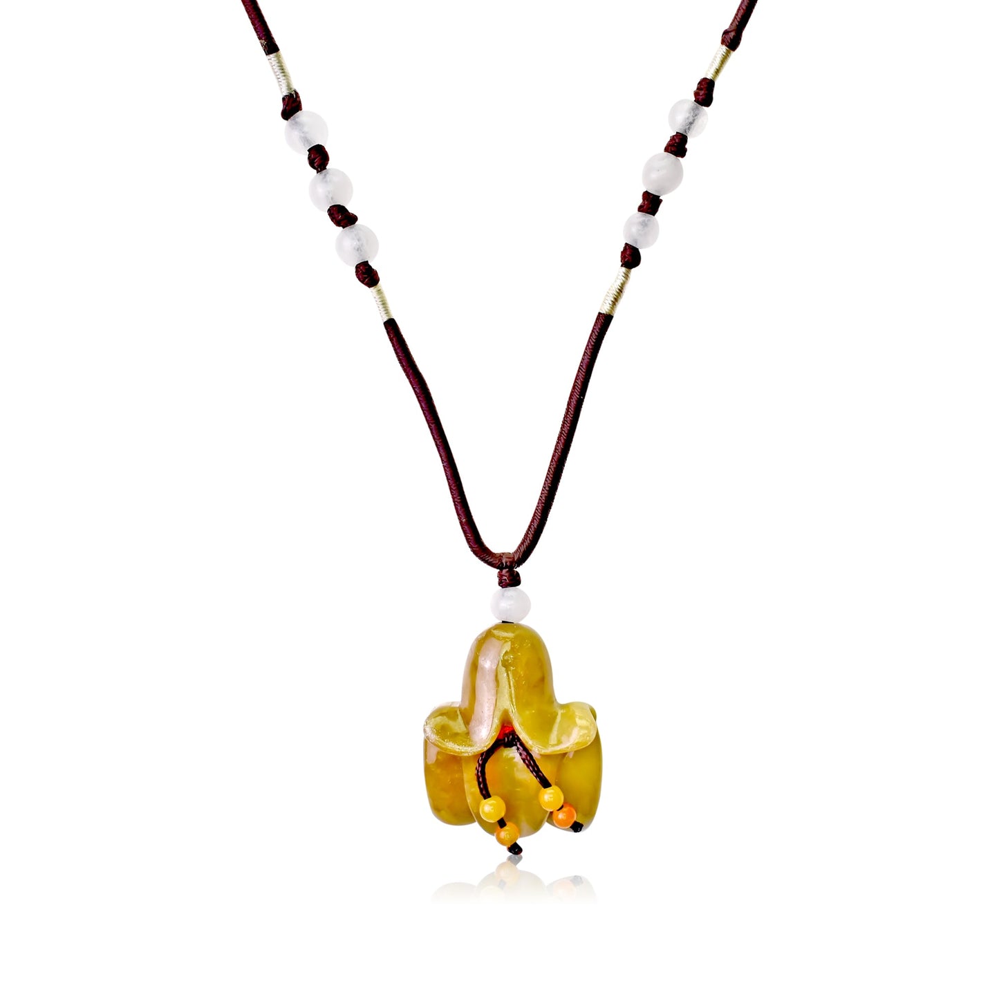 Embrace the Natural Beauty of Bellflower Jade NecklaceNecklacesSerenity Jade