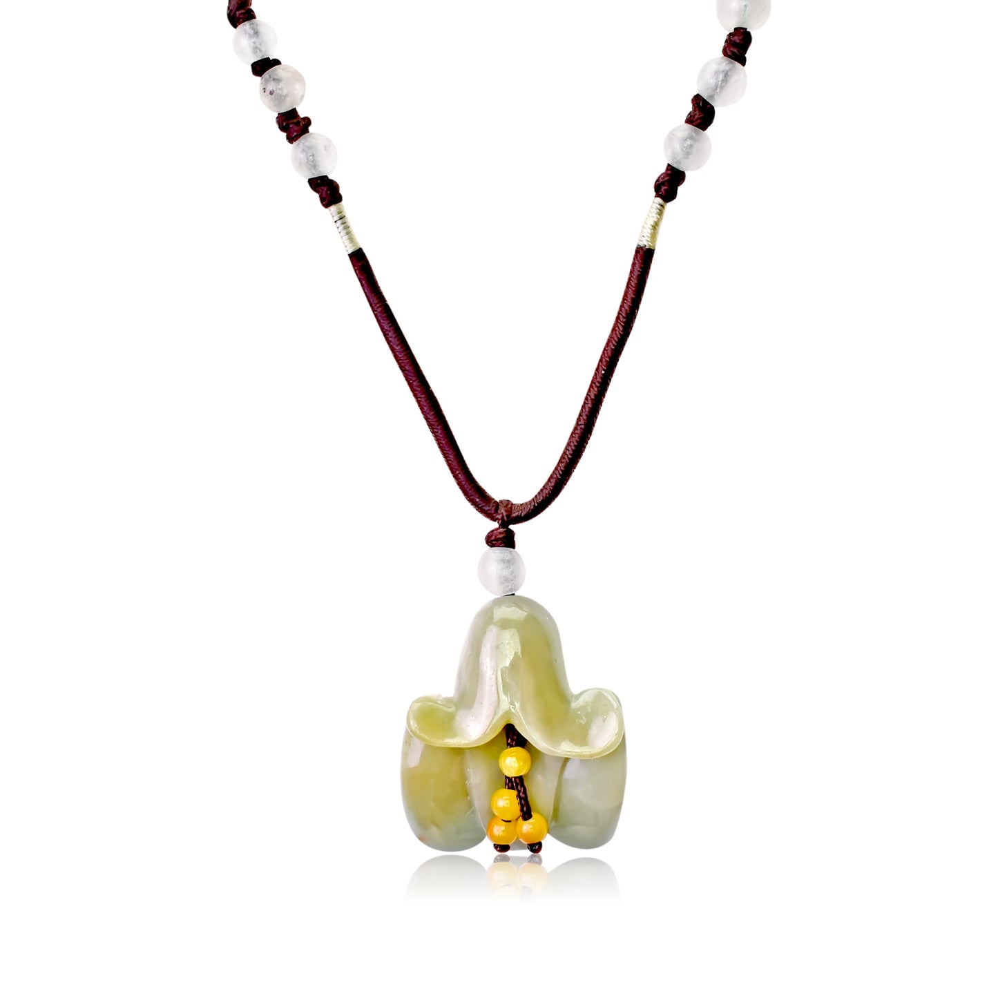 Embrace the Natural Beauty of Bellflower Jade NecklaceNecklacesSerenity Jade