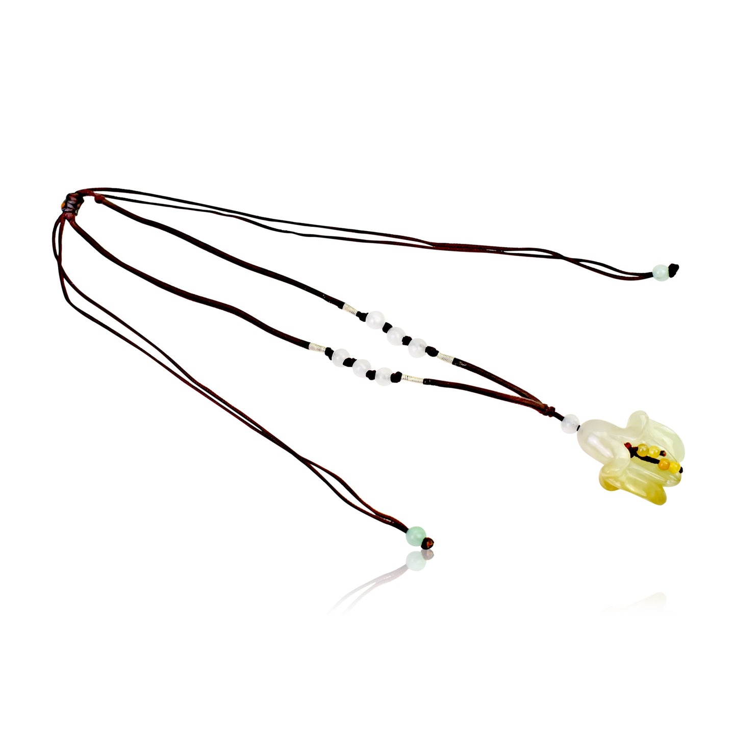 Embrace the Natural Beauty of Bellflower Jade NecklaceNecklacesSerenity Jade