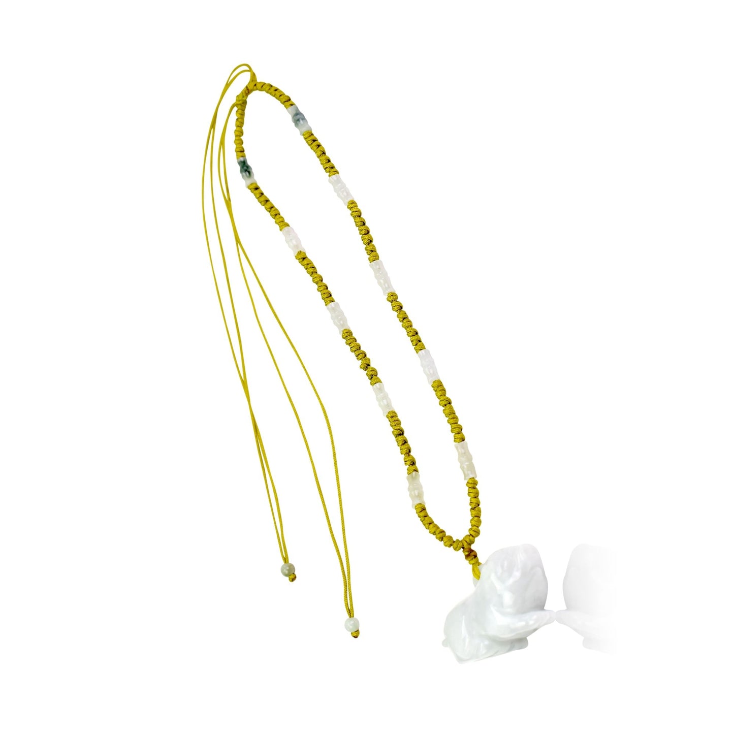 Embrace the Spirit of Courage and New Beginnings with Our Year of the Boar Bamboo Jade NecklaceNecklacesSerenity Jade