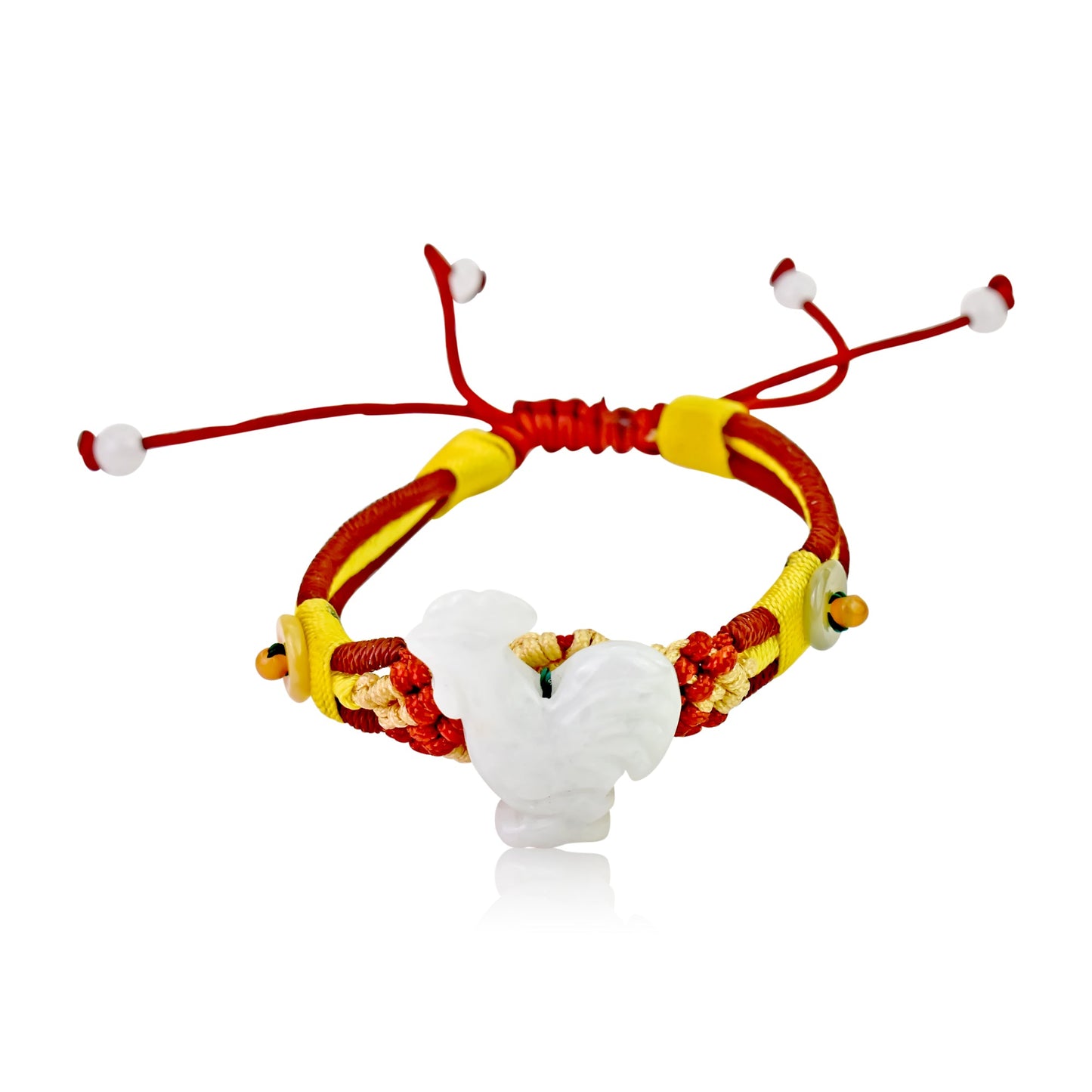 Embrace the Vibrant Spirit of the Year of the Rooster Zodiac Jade BraceletBraceletsSerenity Jade