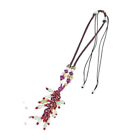 Women Homemade Bead Necklaces A Mother’s Day Necklace In Unique Chain A Thoughtful Mother’s Day Gift