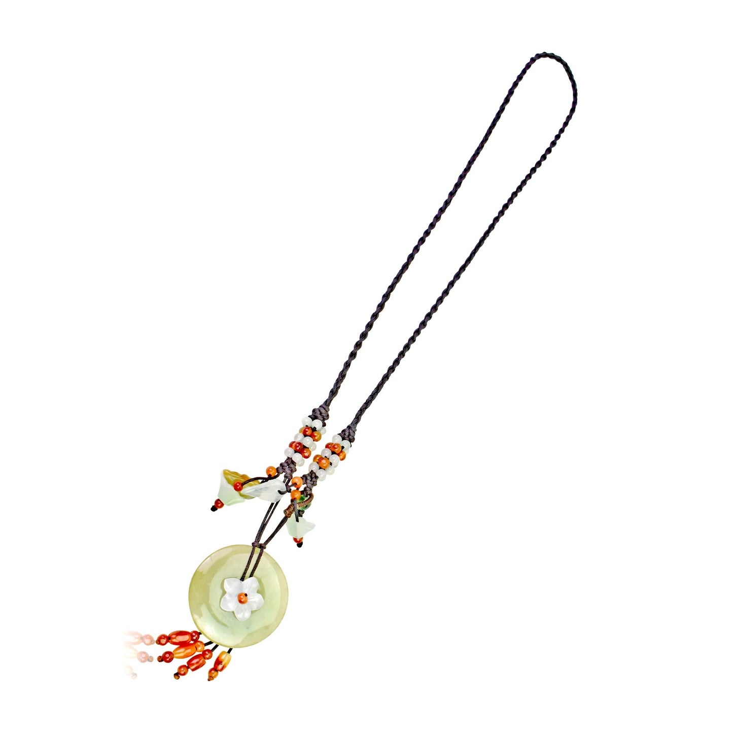 Enjoy the Natural Beauty of Jade with PI Pendant NecklaceNecklacesSerenity Jade