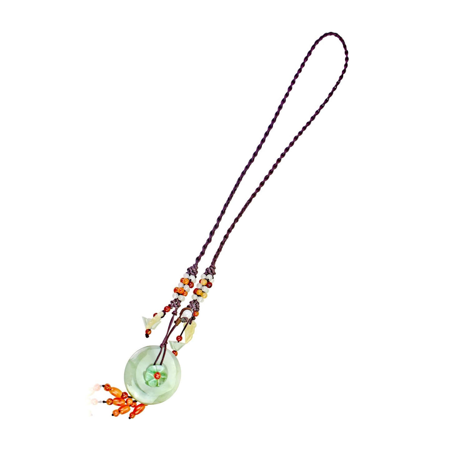 Enjoy the Natural Beauty of Jade with PI Pendant NecklaceNecklacesSerenity Jade