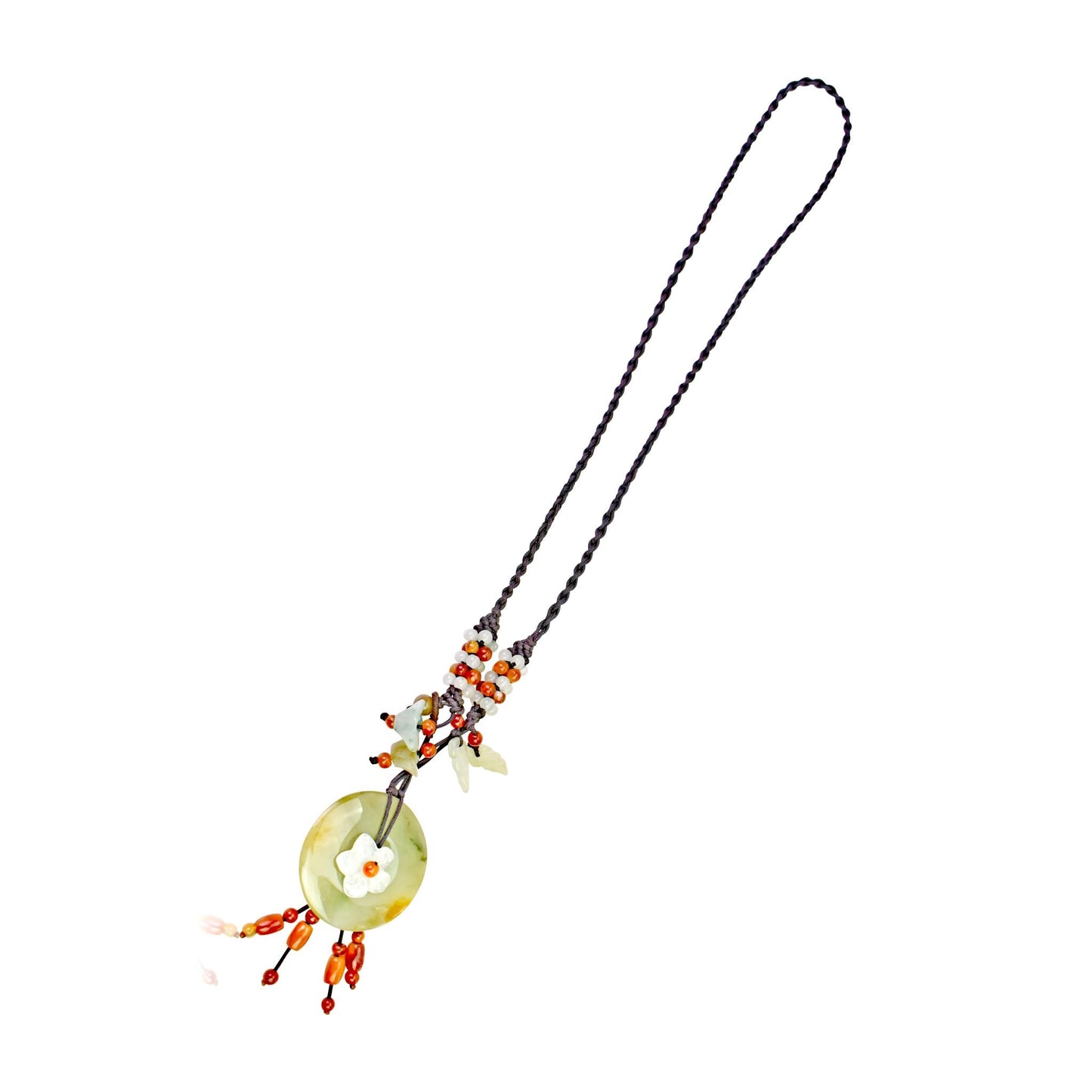Enjoy the Natural Beauty of Jade with PI Pendant NecklaceNecklacesSerenity Jade