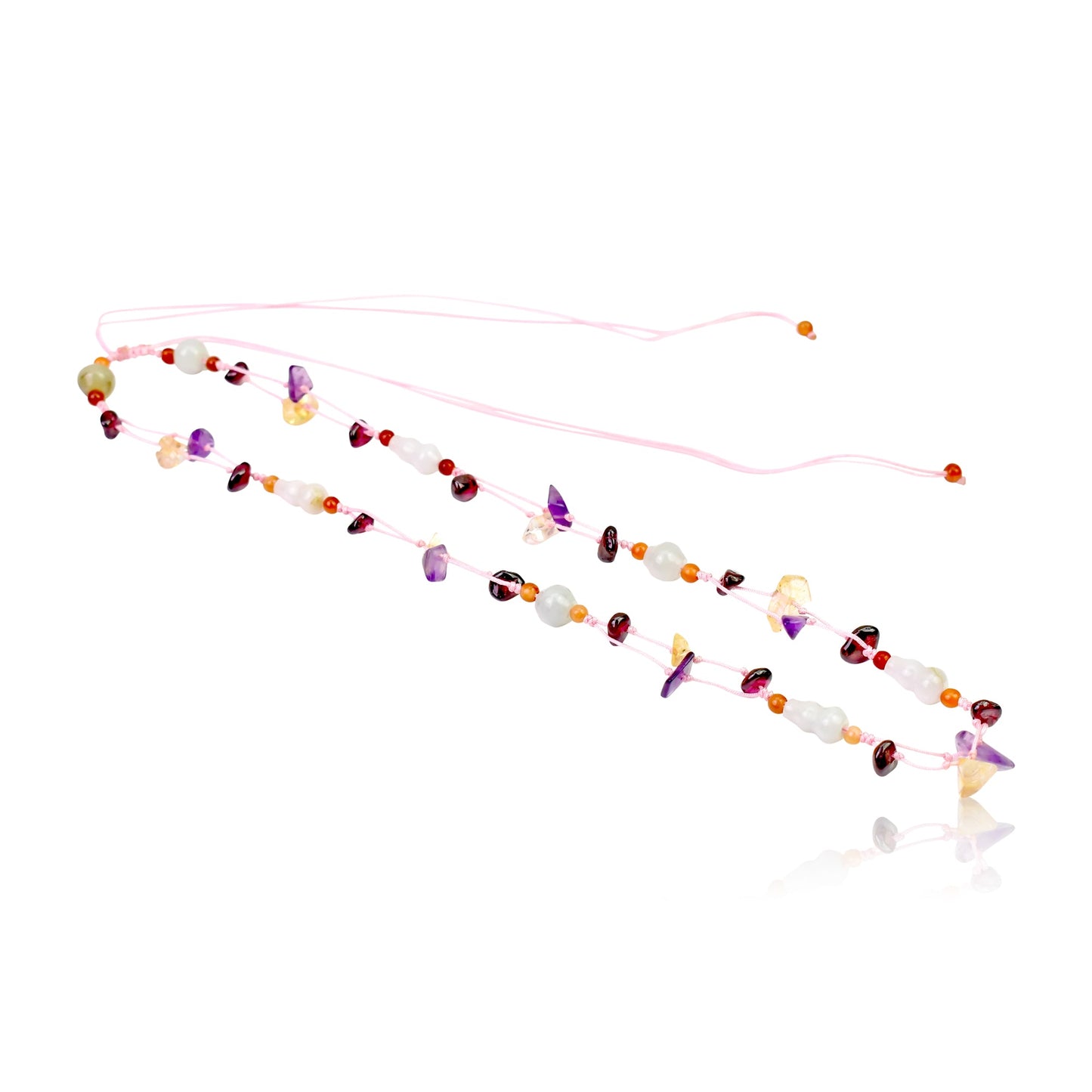 Experience the Magic of the Fairy Vase Gemstones NecklaceNecklacesSerenity Jade