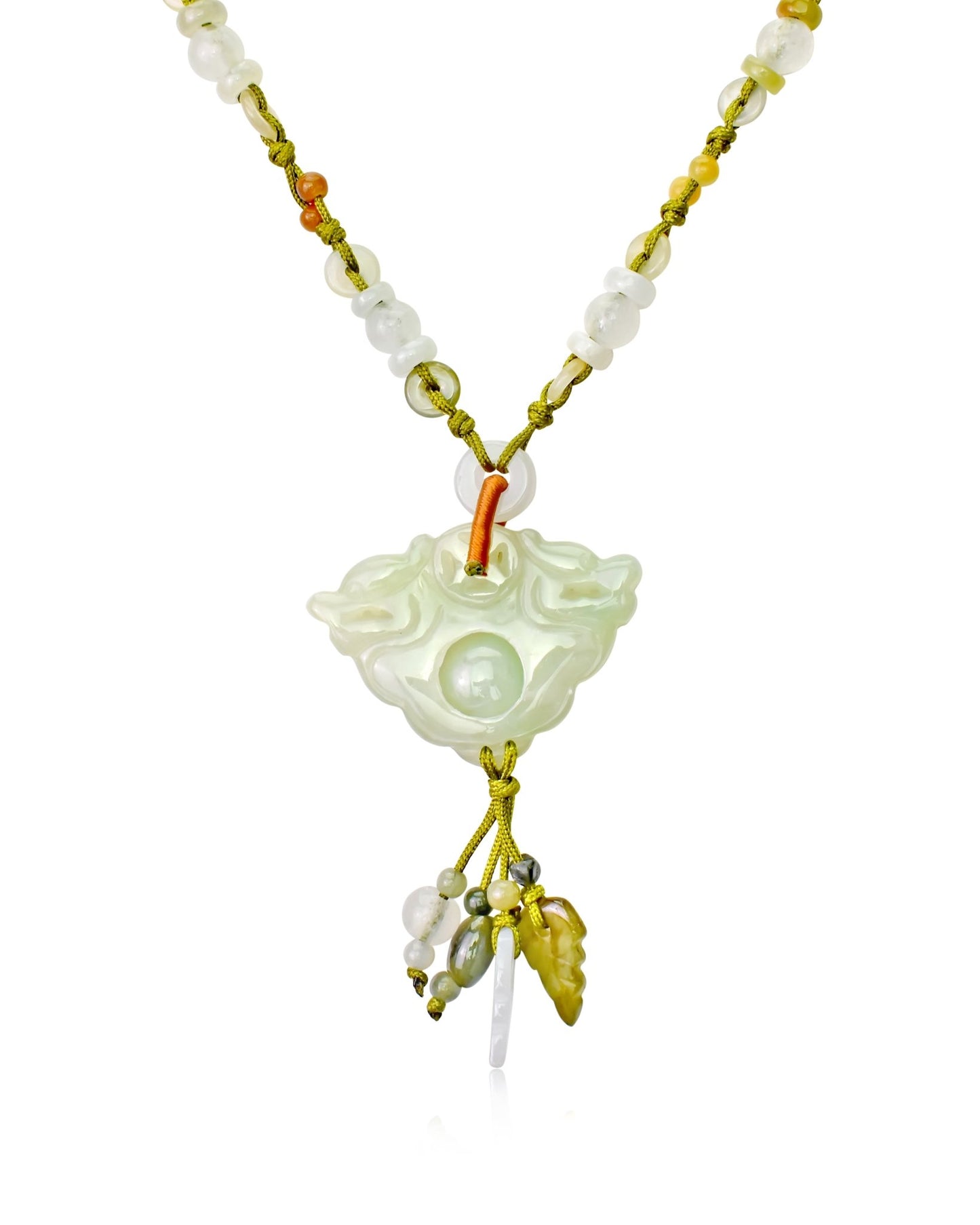 Feel Extraordinary with Dragon Spinning Ball Jade NecklaceNecklacesSerenity Jade