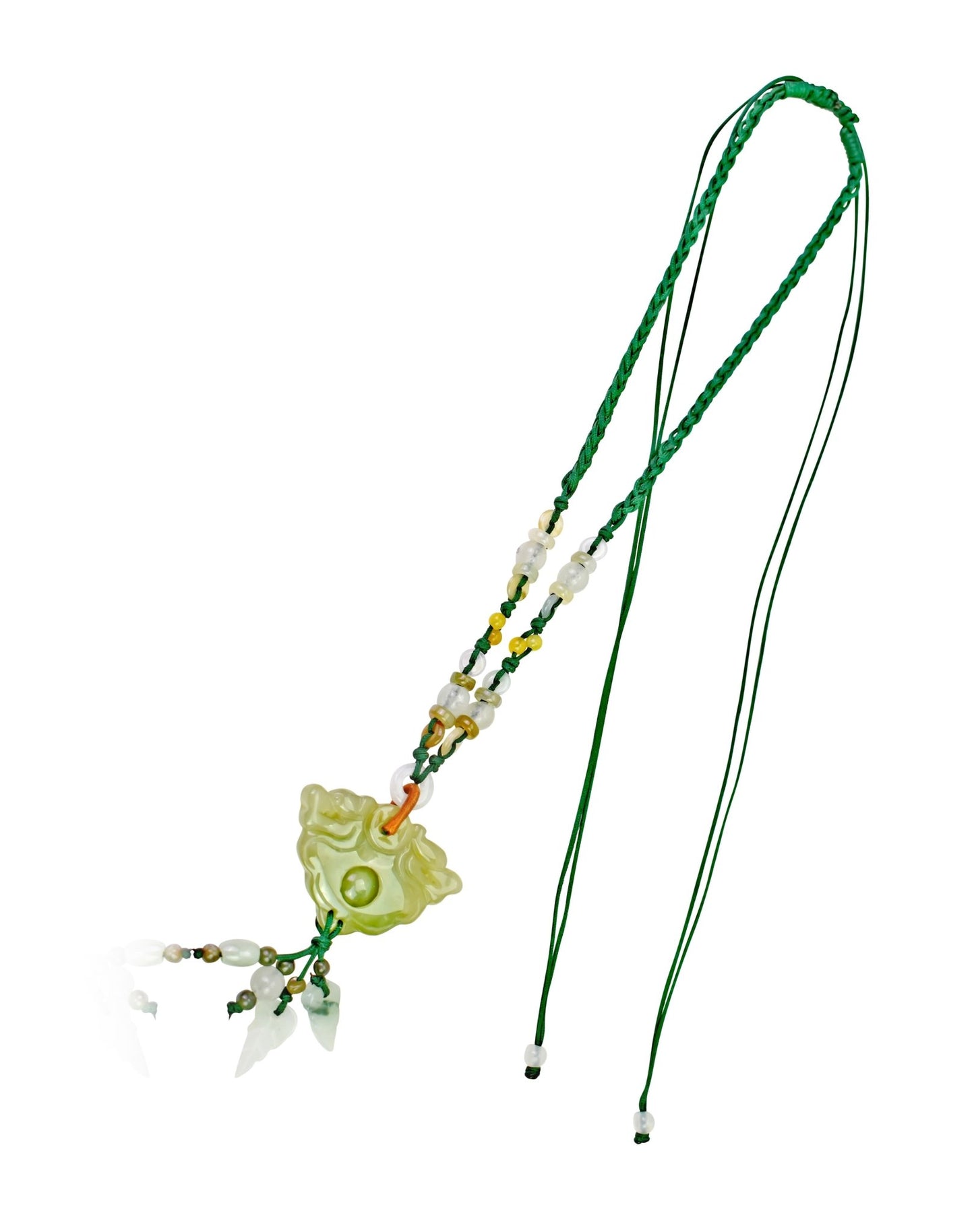Feel Extraordinary with Dragon Spinning Ball Jade NecklaceNecklacesSerenity Jade