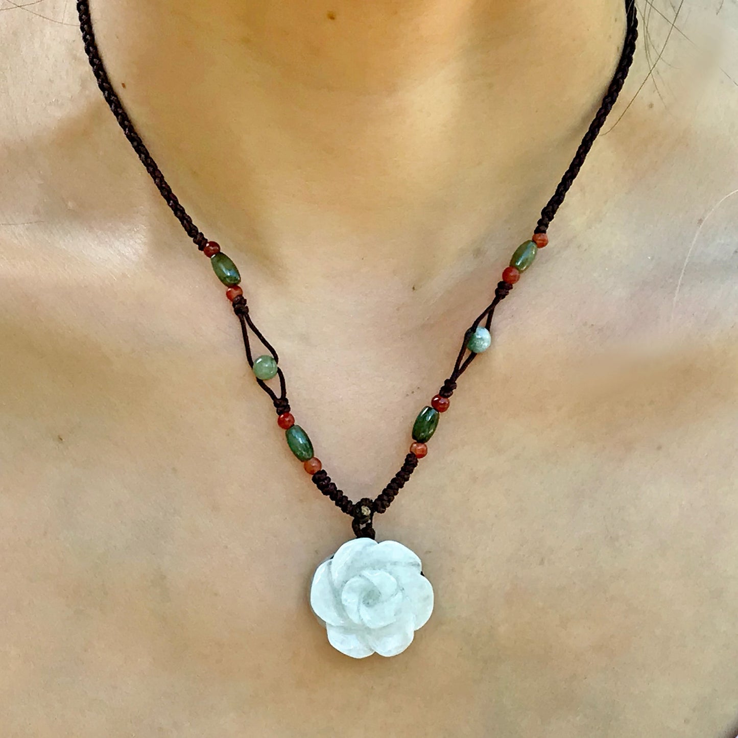 Find Your Harmony with the Begonia Jade NecklaceNecklacesSerenity Jade
