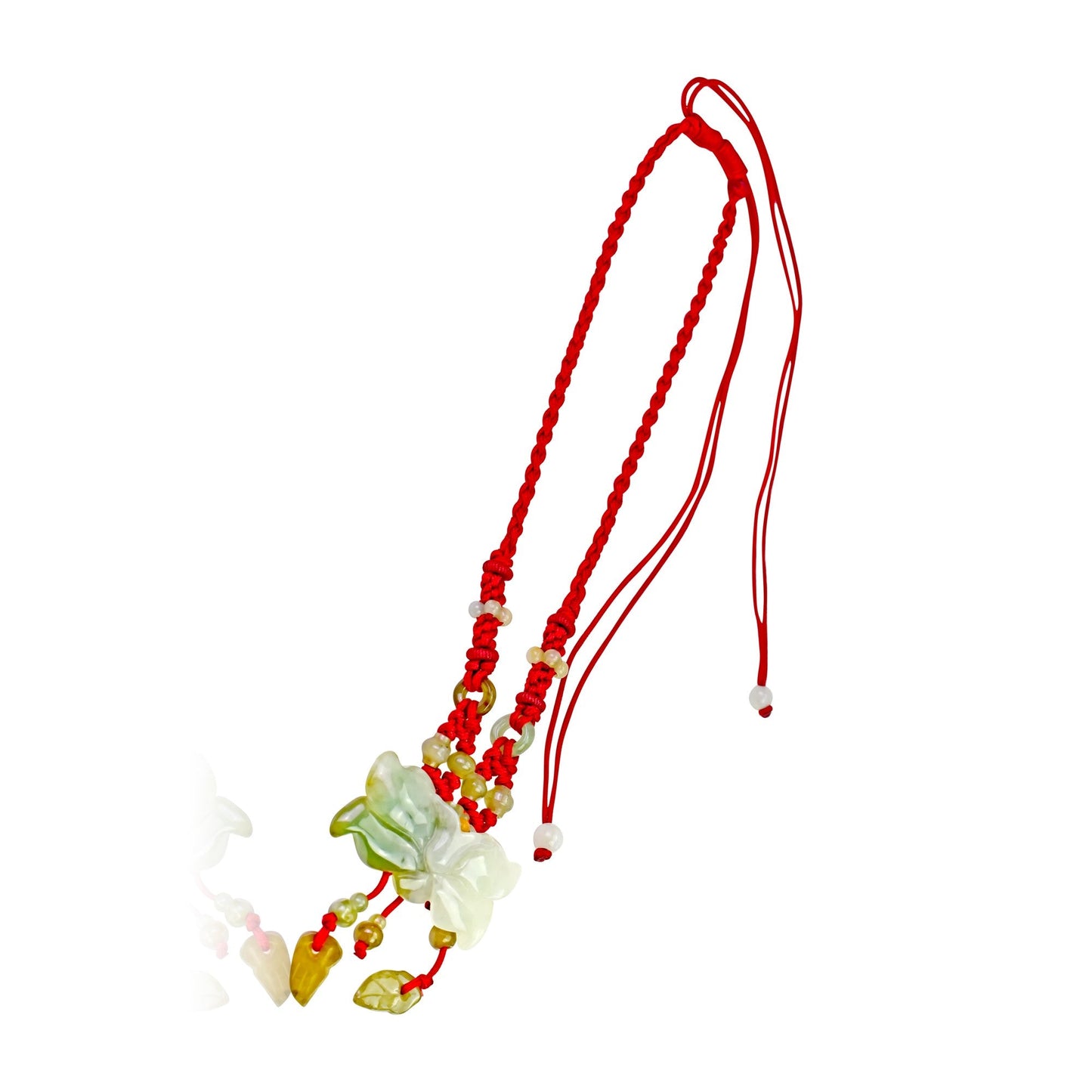 Introducing the Wild Indigo Flower Handmade Jade Necklace PendantNecklacesSerenity Jade