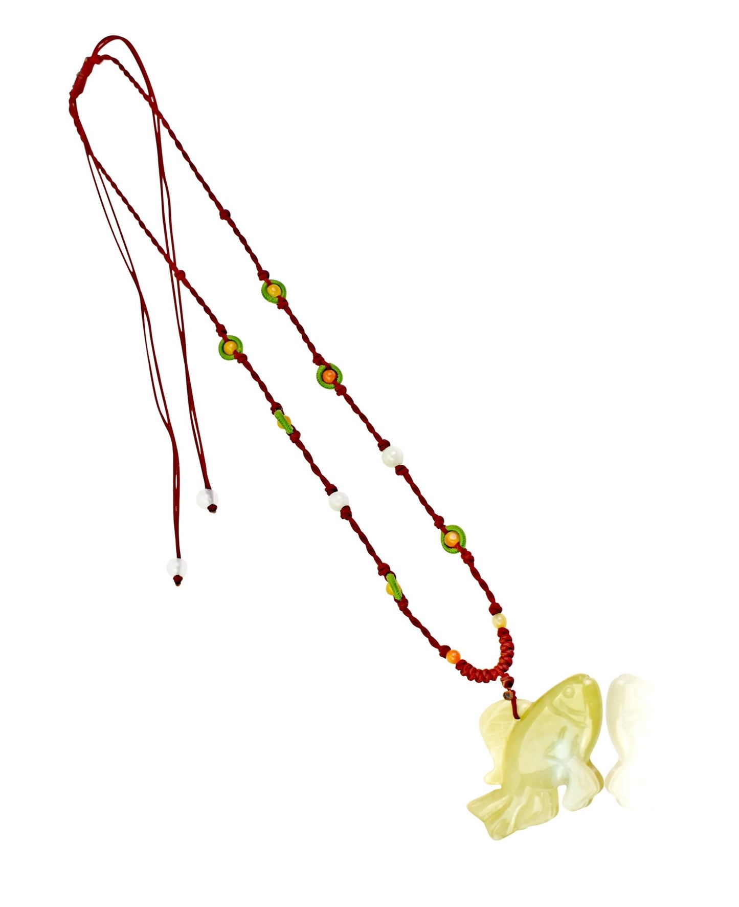 Make a Bold Statement with the Royal Blue Fish Jade NecklaceNecklacesSerenity Jade