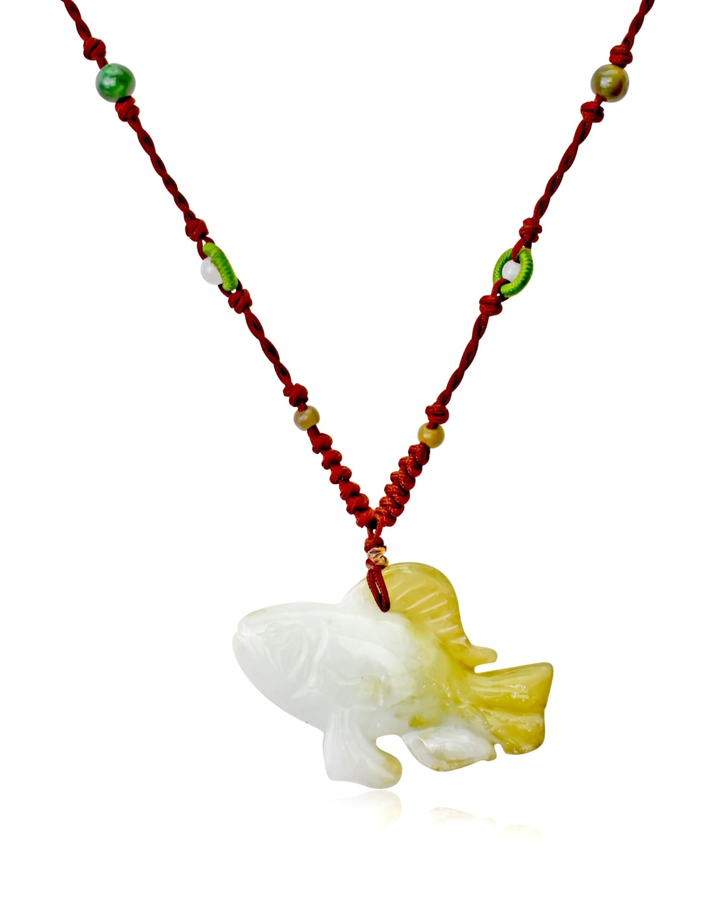 Make a Bold Statement with the Royal Blue Fish Jade NecklaceNecklacesSerenity Jade