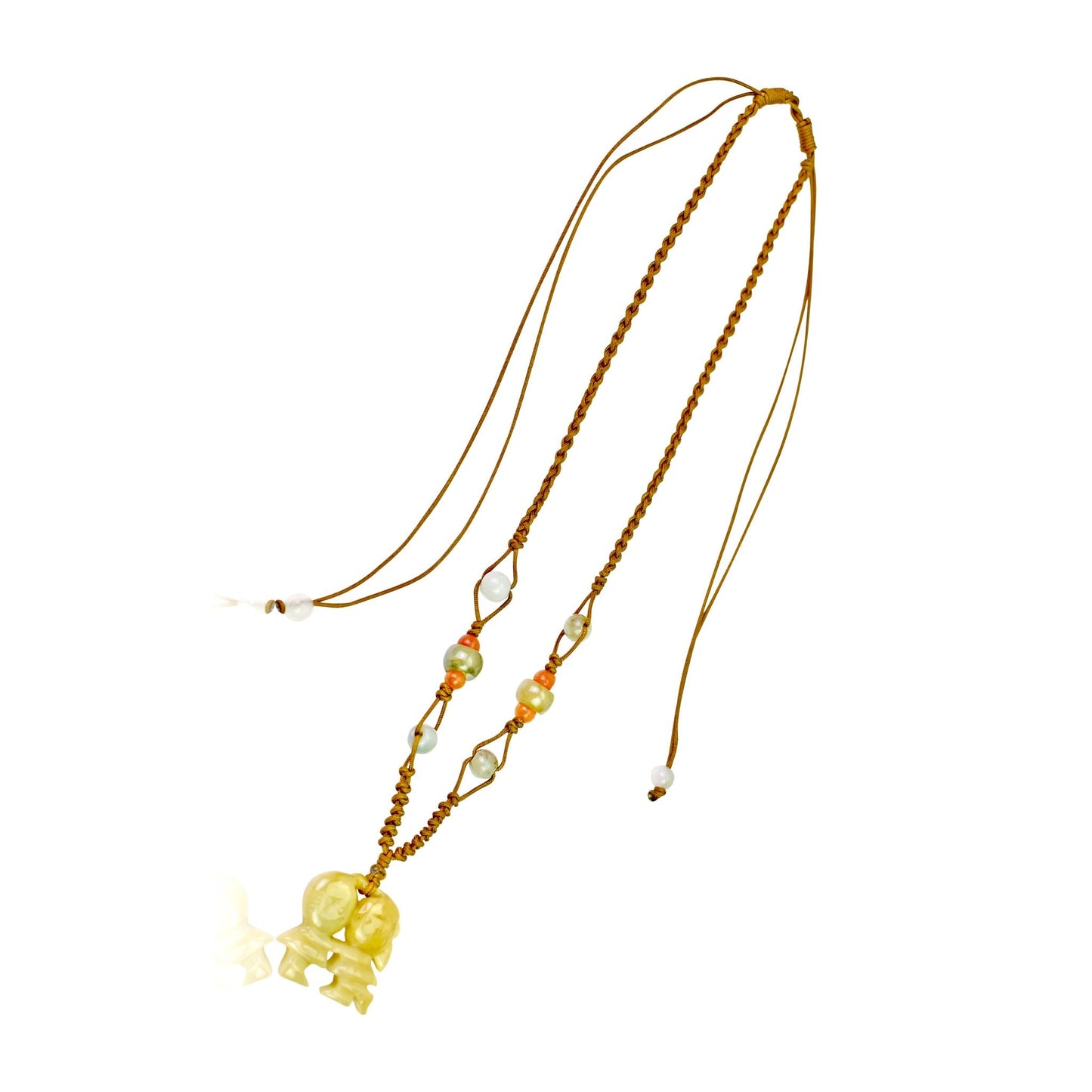 Make Every Day Special with Loving Couple Dolls Jade NecklaceNecklacesSerenity Jade