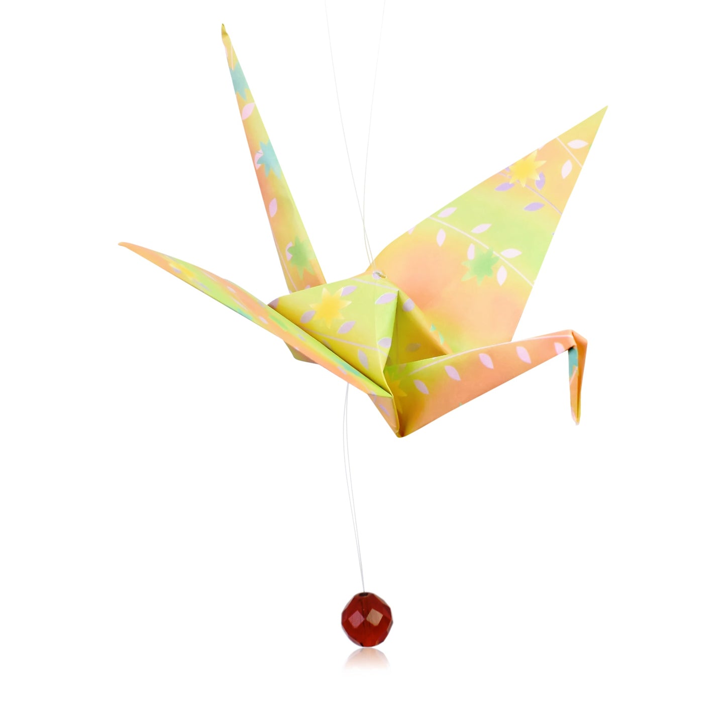 Make Someone's Day Special with Amber November Birthstone & CraneOrigamiSerenity Jade