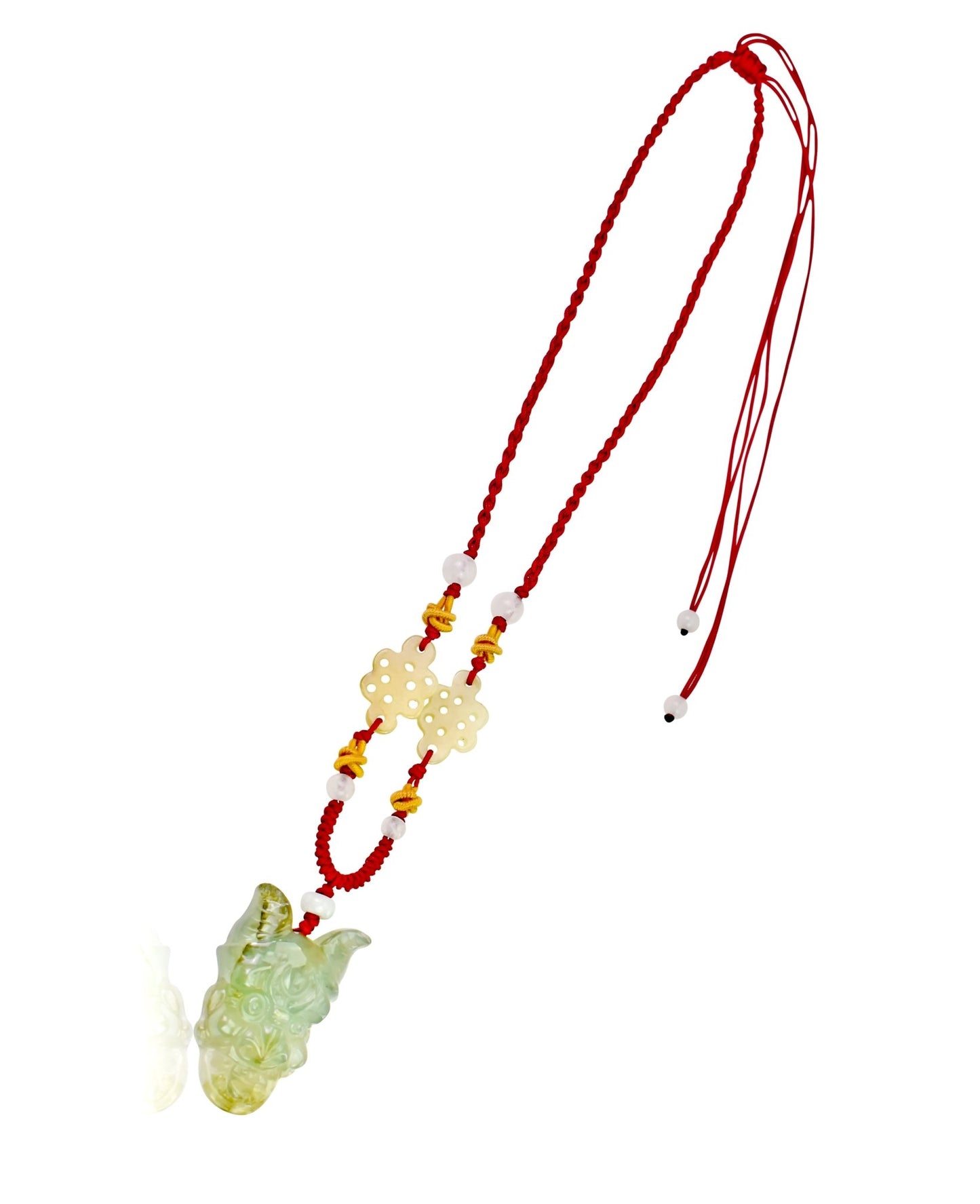 Opera Mask Jade Pendant Necklace – A Bold Expression of Courage and SophisticationNecklacesSerenity Jade