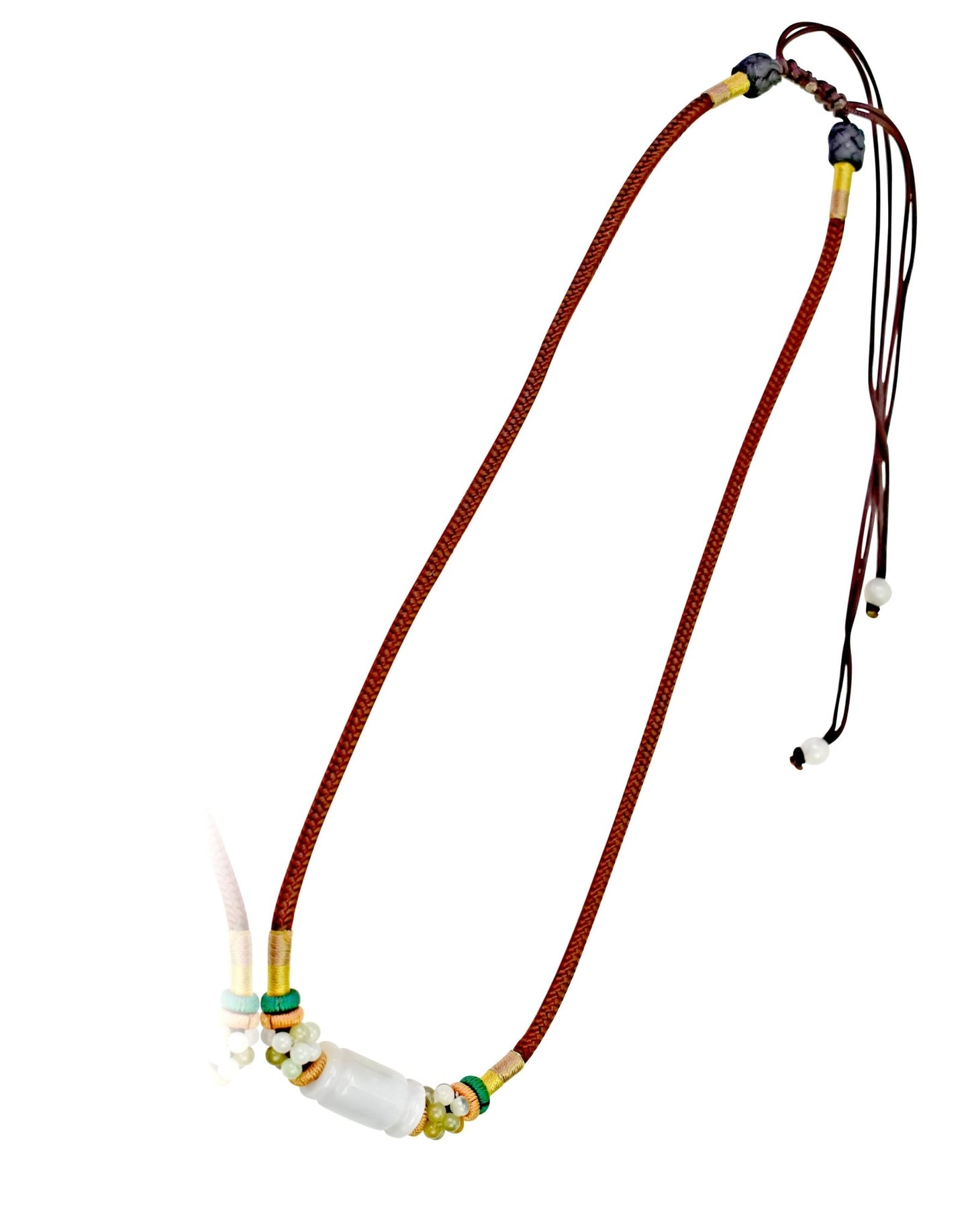 Sleek Simplicity Meets Powerful Energy: The Tube Jade Pendant NecklaceNecklacesSerenity Jade