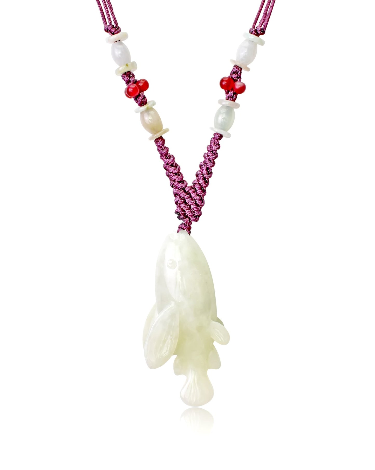 Soar in Style with the Flying Fish Jade Pendant NecklaceNecklacesSerenity Jade