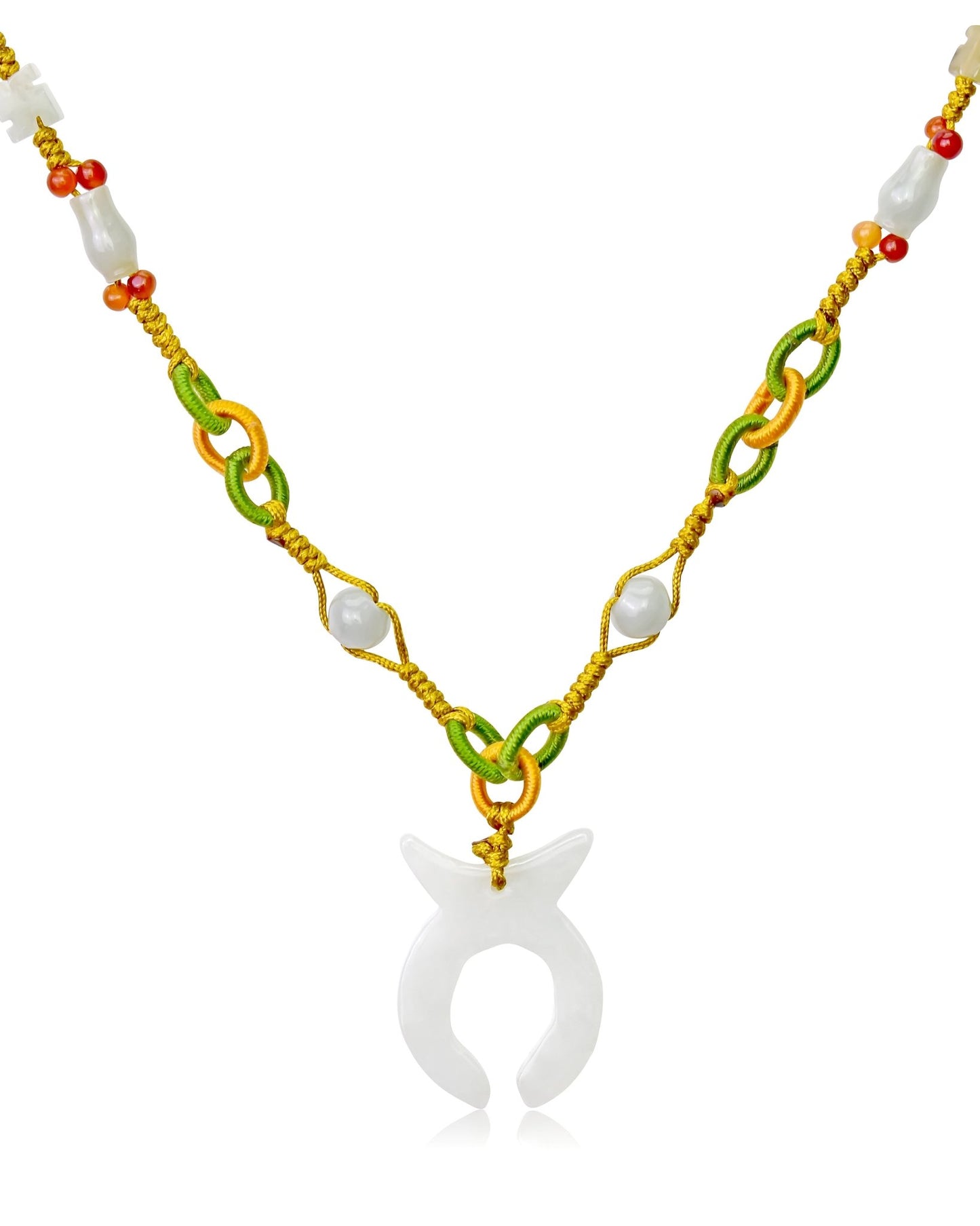 Stand Out with the Taurus Astrology Handmade Jade NecklaceNecklacesSerenity Jade