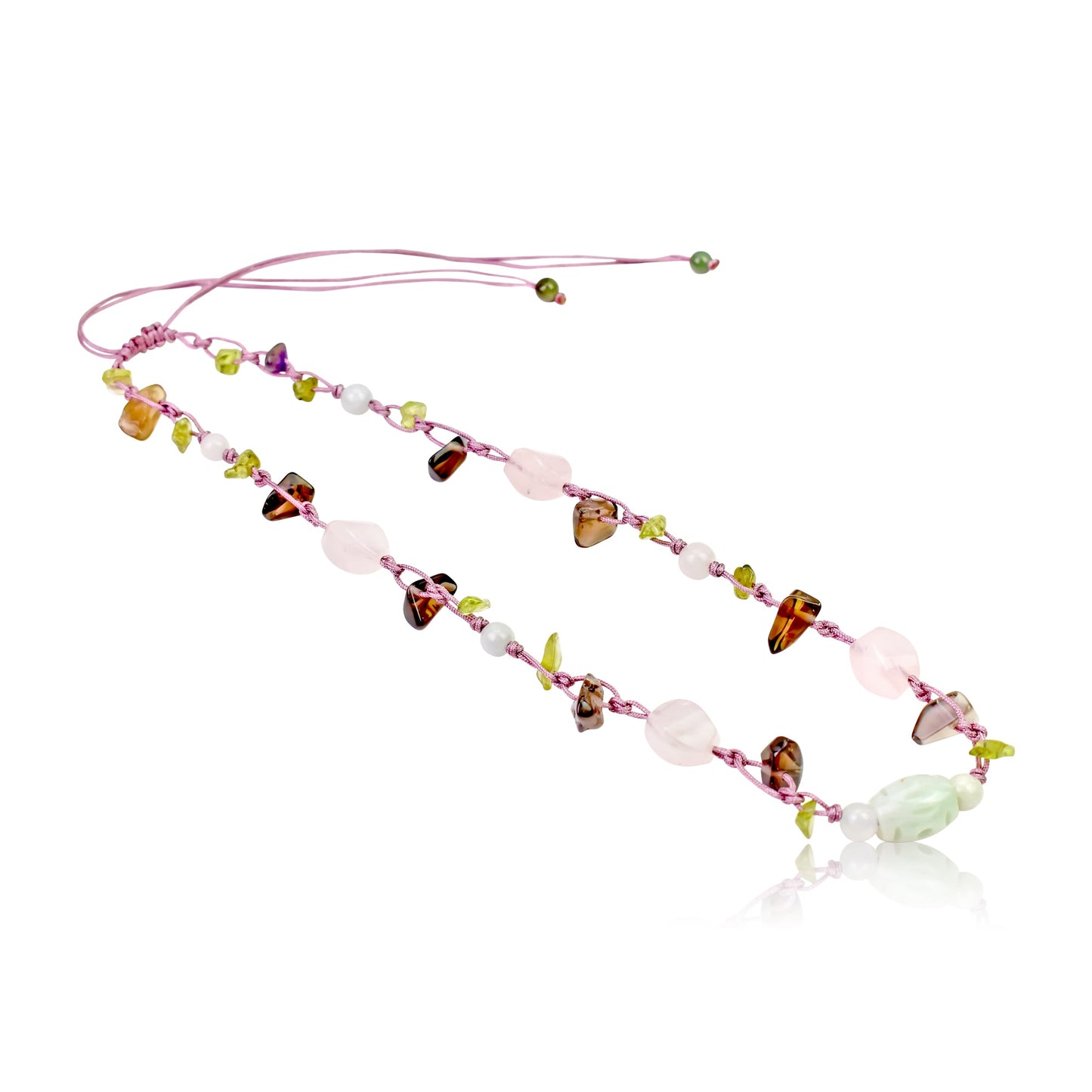 Step into Free - Spirited Style with the Jade Pendant Gemstone NecklaceNecklacesSerenity Jade