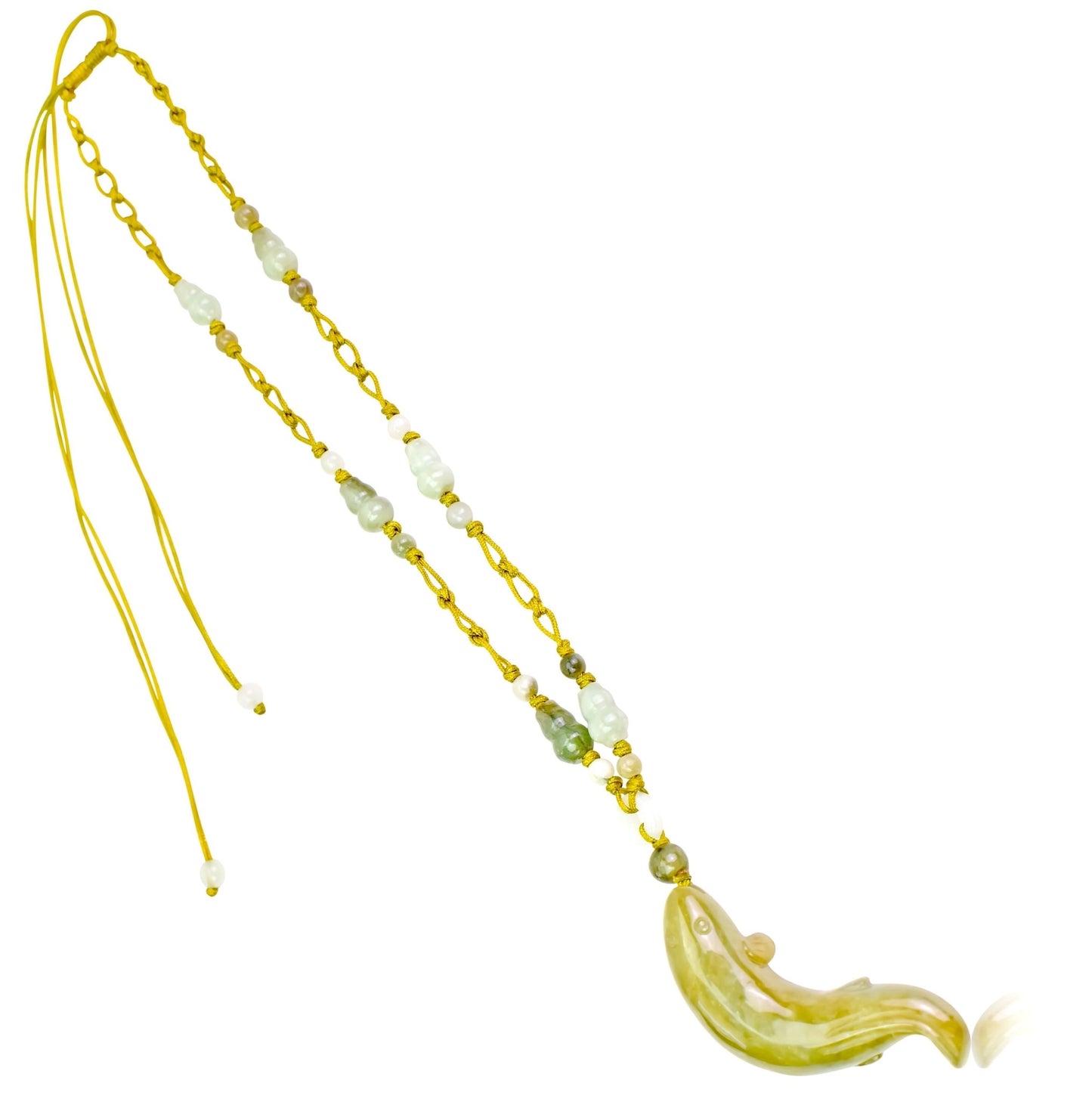 Take the Plunge with the American Eel Handmade Jade NecklaceNecklacesSerenity Jade
