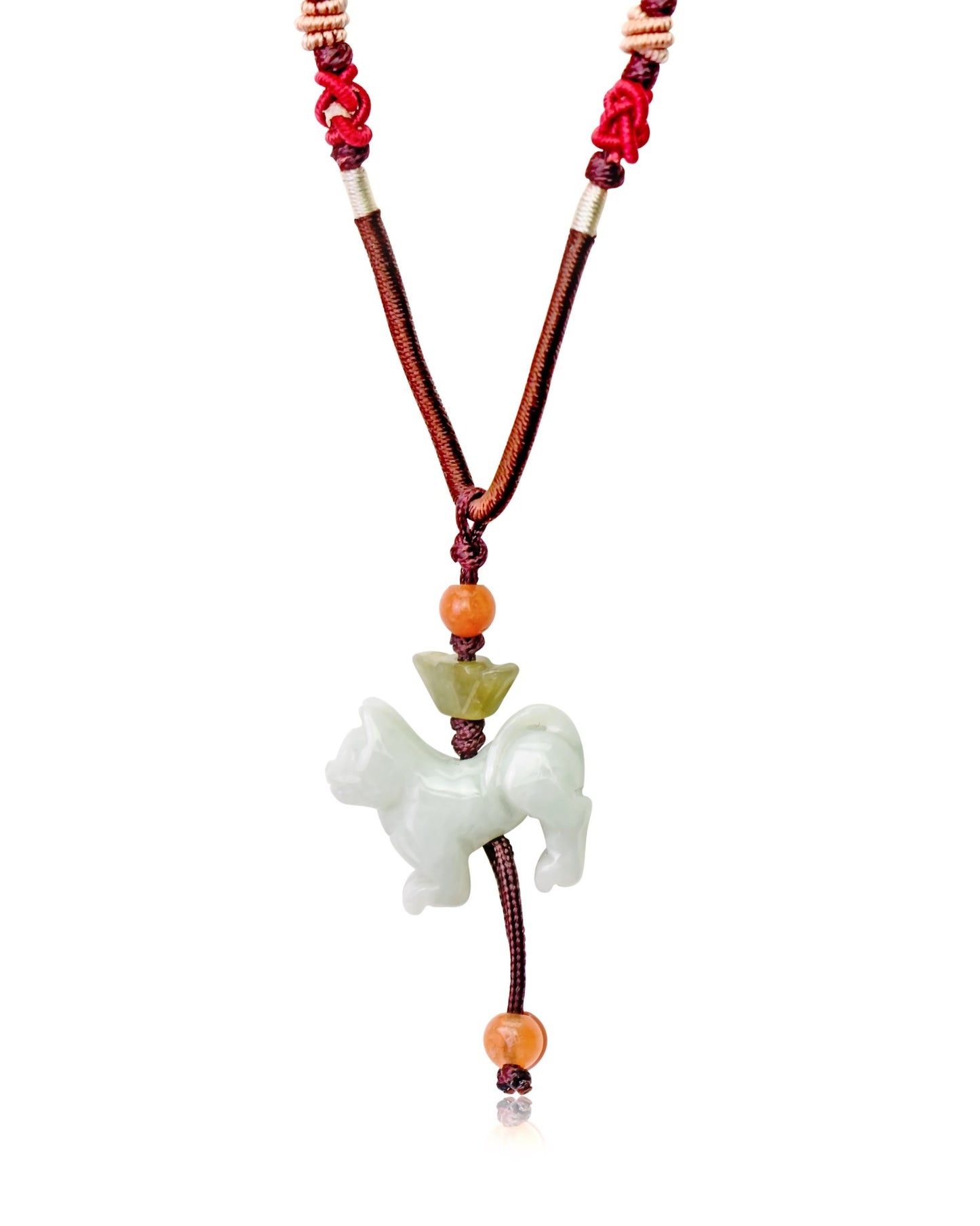 Unleash Loyalty and Love with the Handmade Dog Jade NecklaceNecklacesSerenity Jade