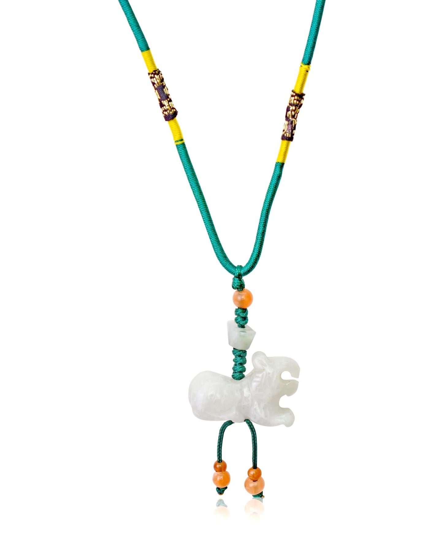 Unleash the Bold Power of the Tiger with Our Exquisite Jade NecklaceNecklacesSerenity Jade