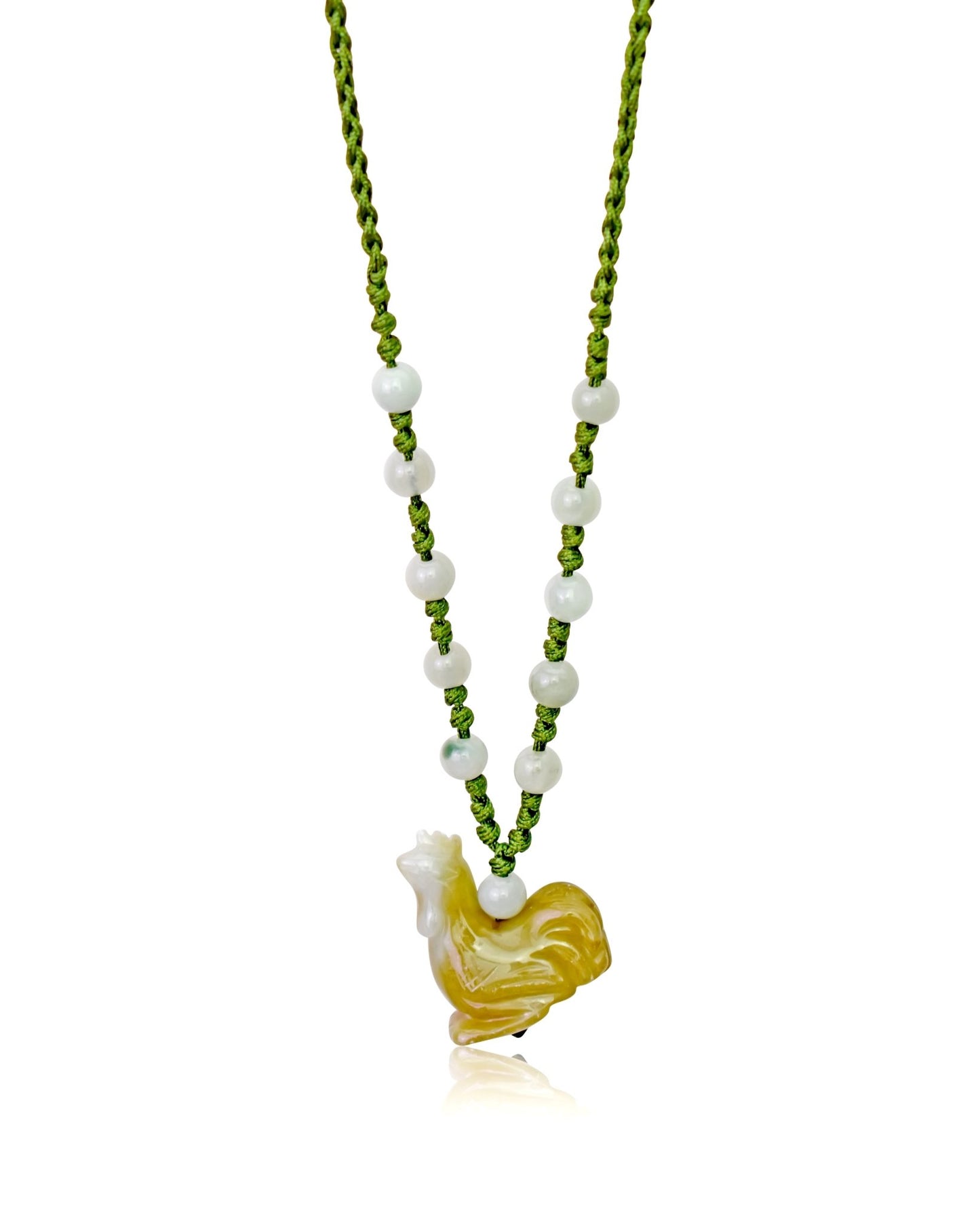 Unleash the Courage and Confidence of the Rooster Zodiac Jade NecklaceNecklacesSerenity Jade