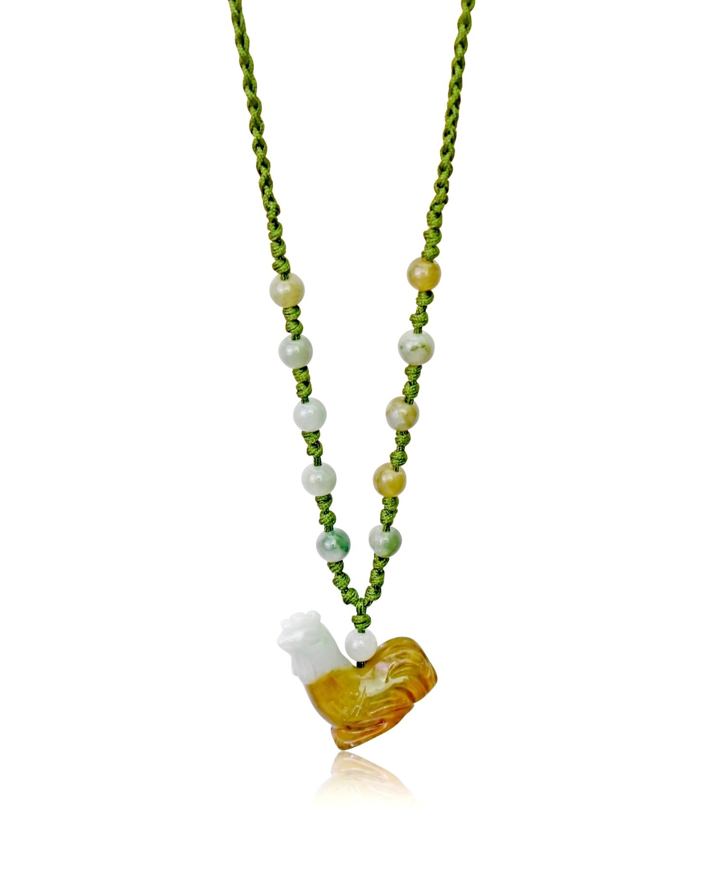 Unleash the Courage and Confidence of the Rooster Zodiac Jade NecklaceNecklacesSerenity Jade