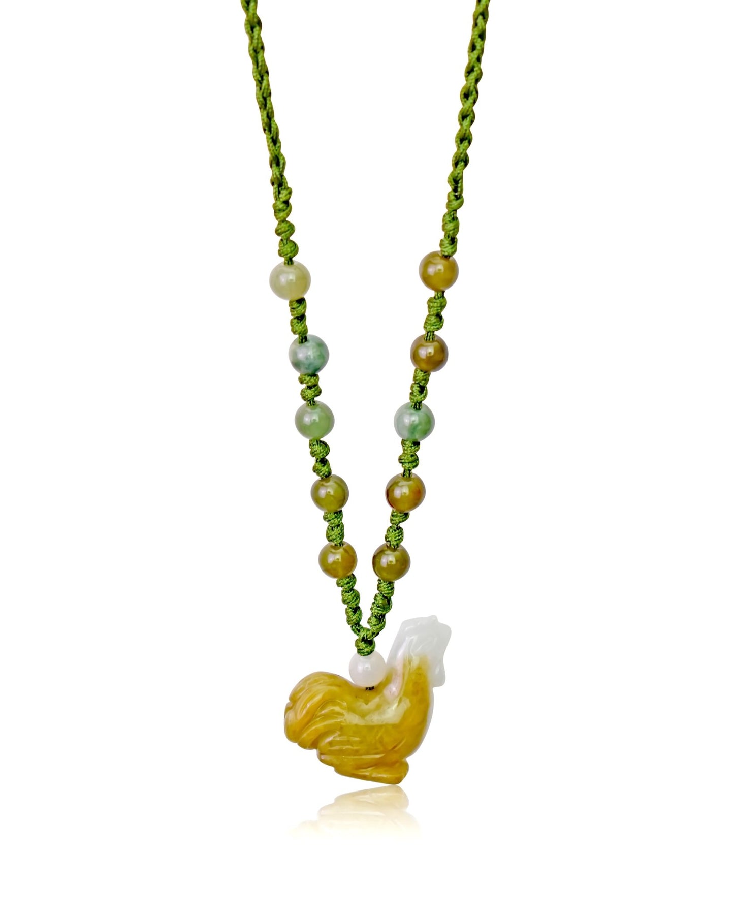 Unleash the Courage and Confidence of the Rooster Zodiac Jade NecklaceNecklacesSerenity Jade