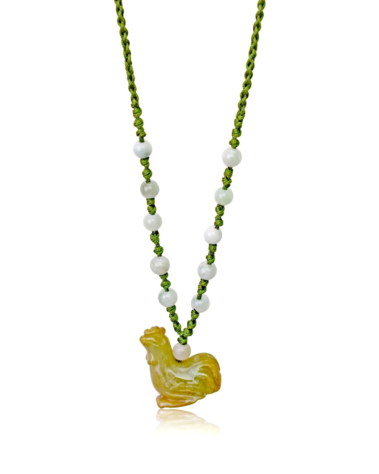 Unleash the Courage and Confidence of the Rooster Zodiac Jade NecklaceNecklacesSerenity Jade