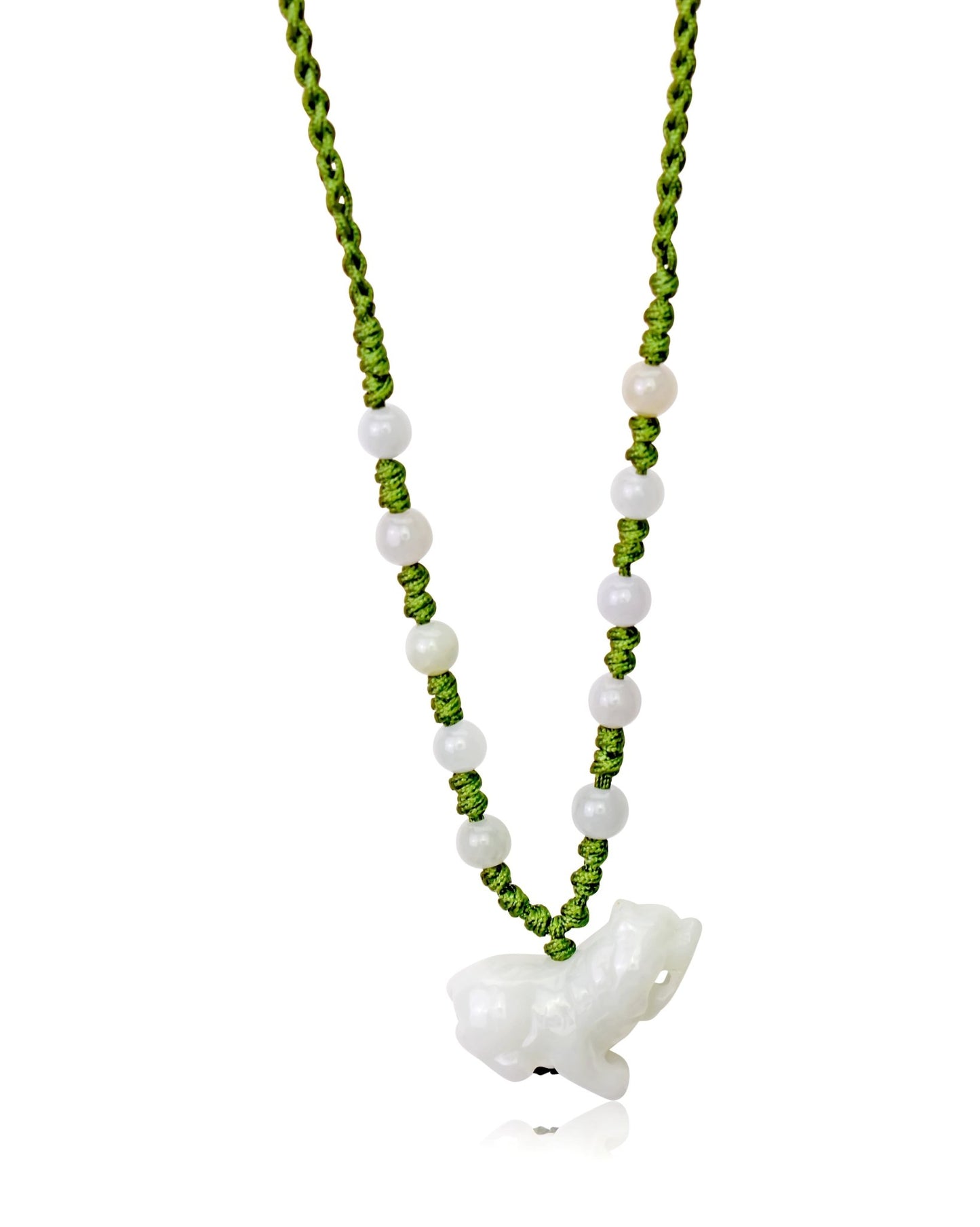 Unleash the Fierce Power of the Tiger Jade Pendent NecklaceNecklacesSerenity Jade