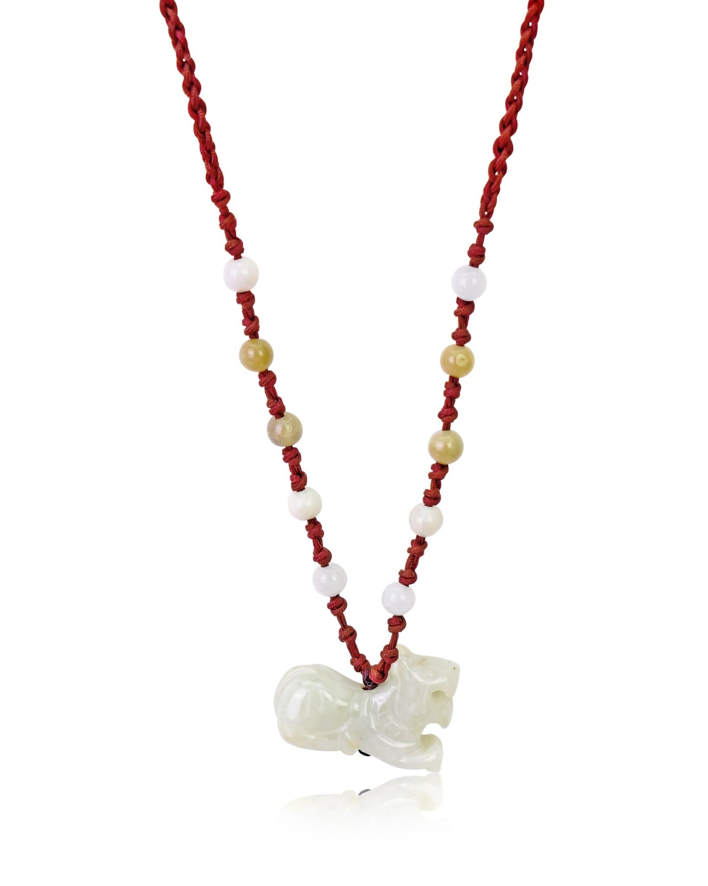 Unleash the Fierce Power of the Tiger Jade Pendent NecklaceNecklacesSerenity Jade