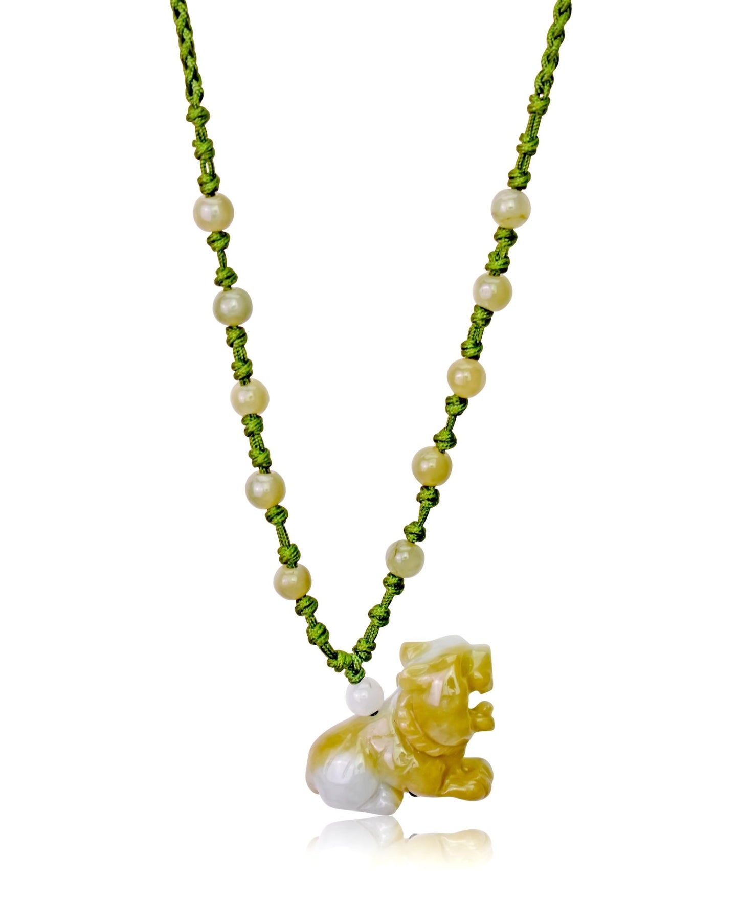 Unleash the Fierce Power of the Tiger Jade Pendent NecklaceNecklacesSerenity Jade