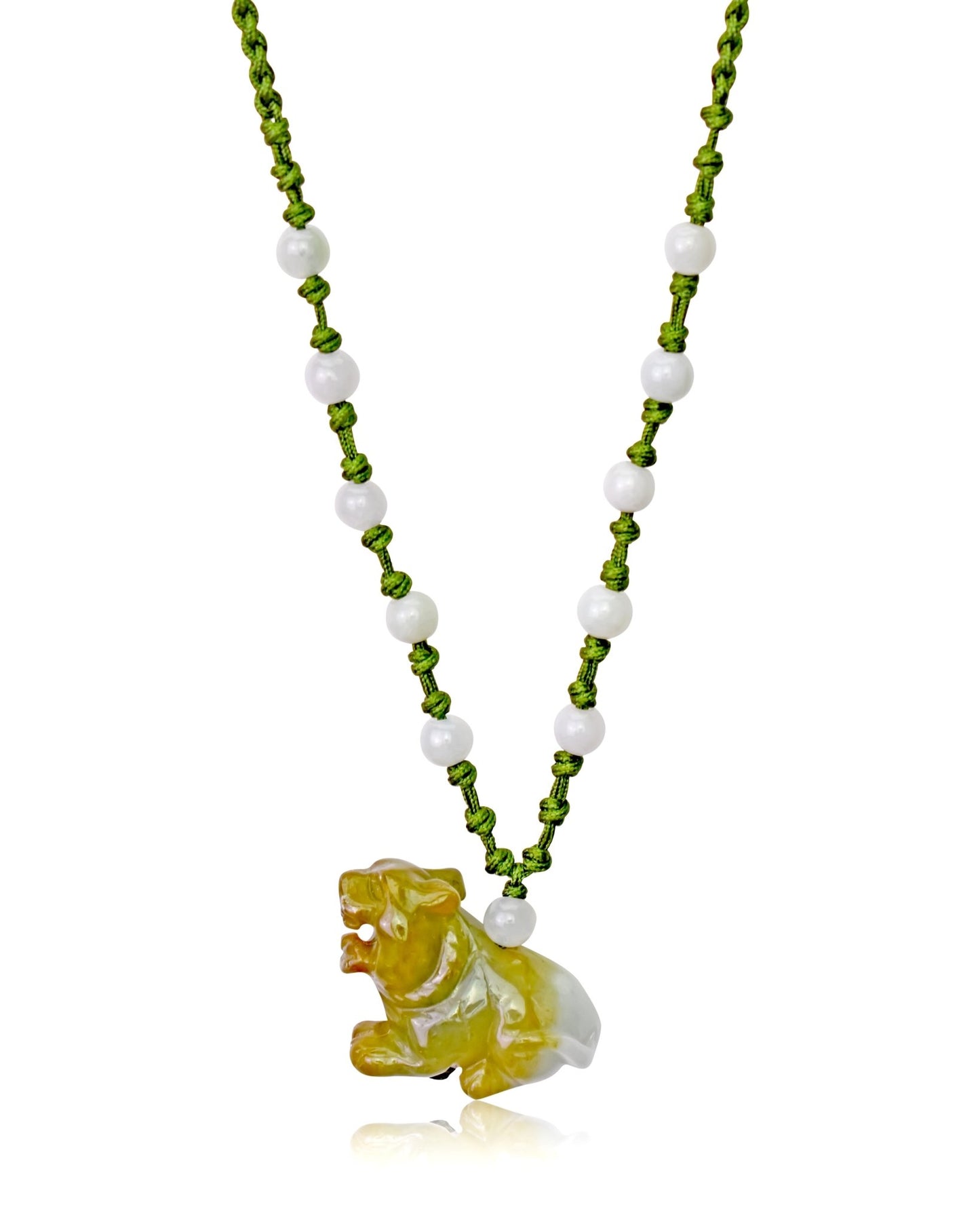 Unleash the Fierce Power of the Tiger Jade Pendent NecklaceNecklacesSerenity Jade
