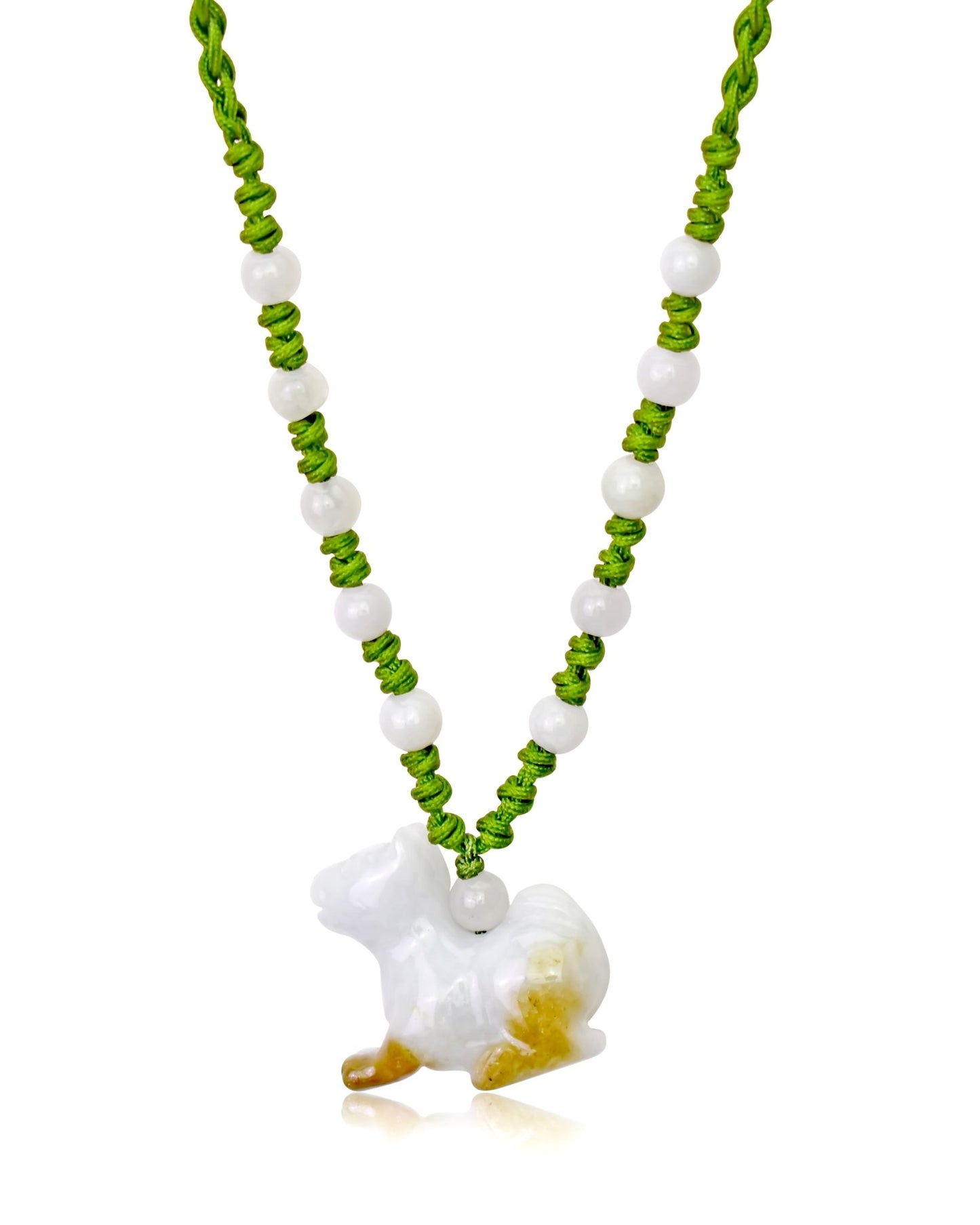 Unleash the Loyalty and Courage of the Dog Zodiac Jade NecklaceNecklacesSerenity Jade