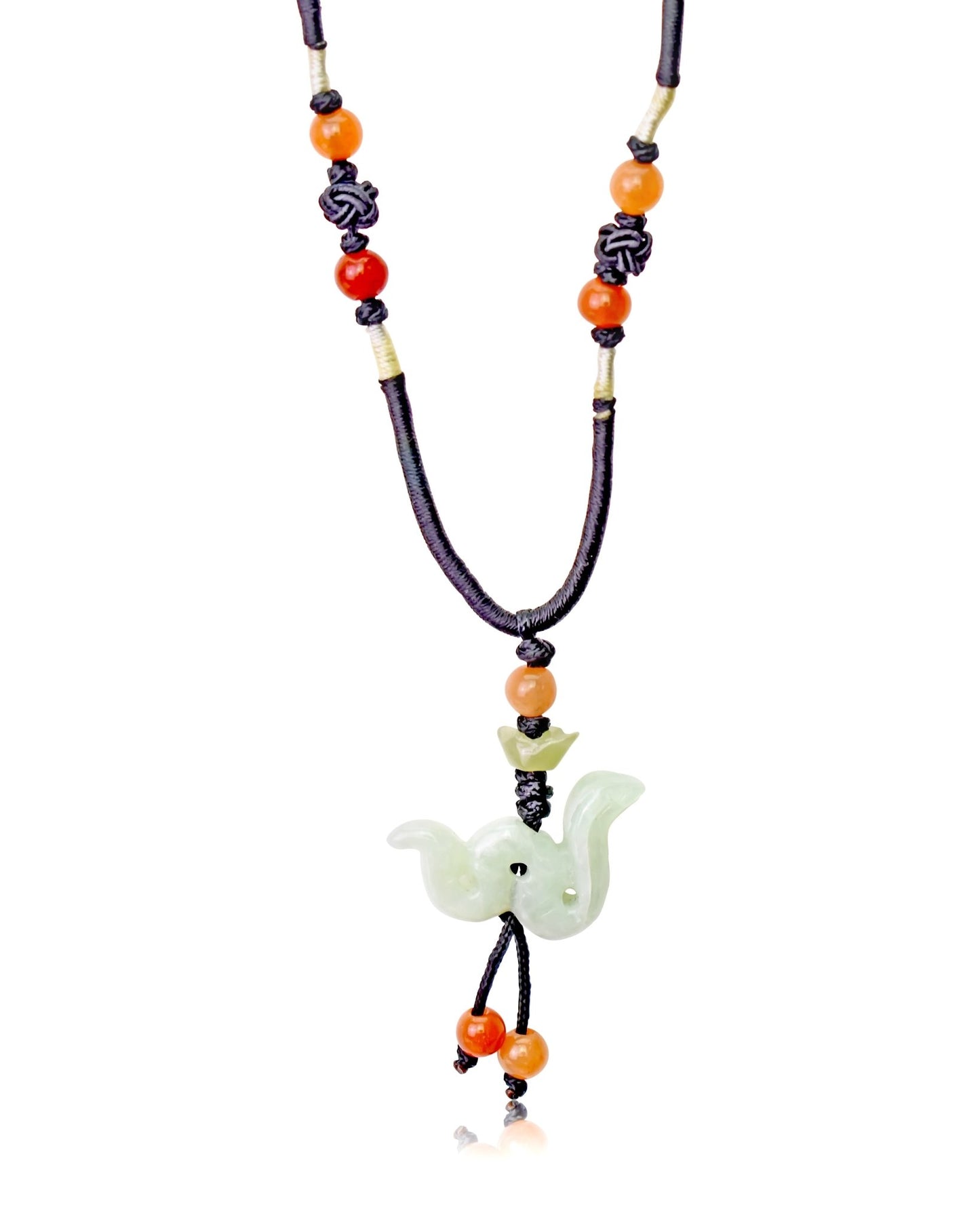 Unleash the Wisdom and Grace of the Snake Zodiac Handmade Jade NecklaceNecklacesSerenity Jade