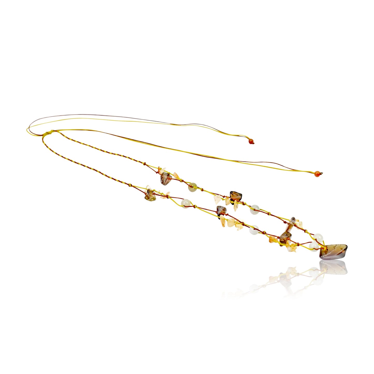 Unleash Your Inner Strength with the Grounding Onyx Gemstone NecklaceNecklacesSerenity Jade