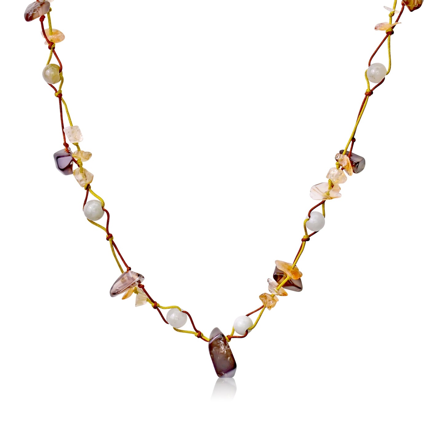 Unleash Your Inner Strength with the Grounding Onyx Gemstone NecklaceNecklacesSerenity Jade