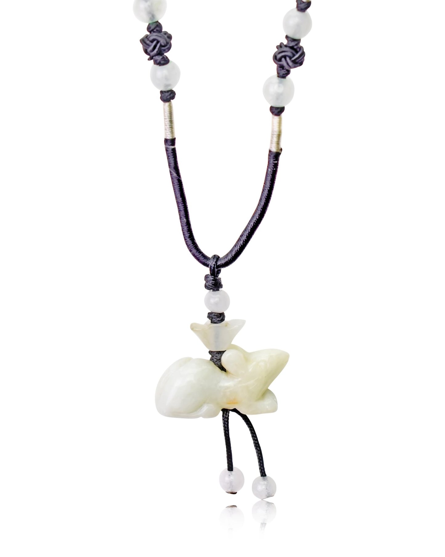 Unleash Your Inner Strength with the Year of the Rat Handmade Jade NecklaceNecklacesSerenity Jade