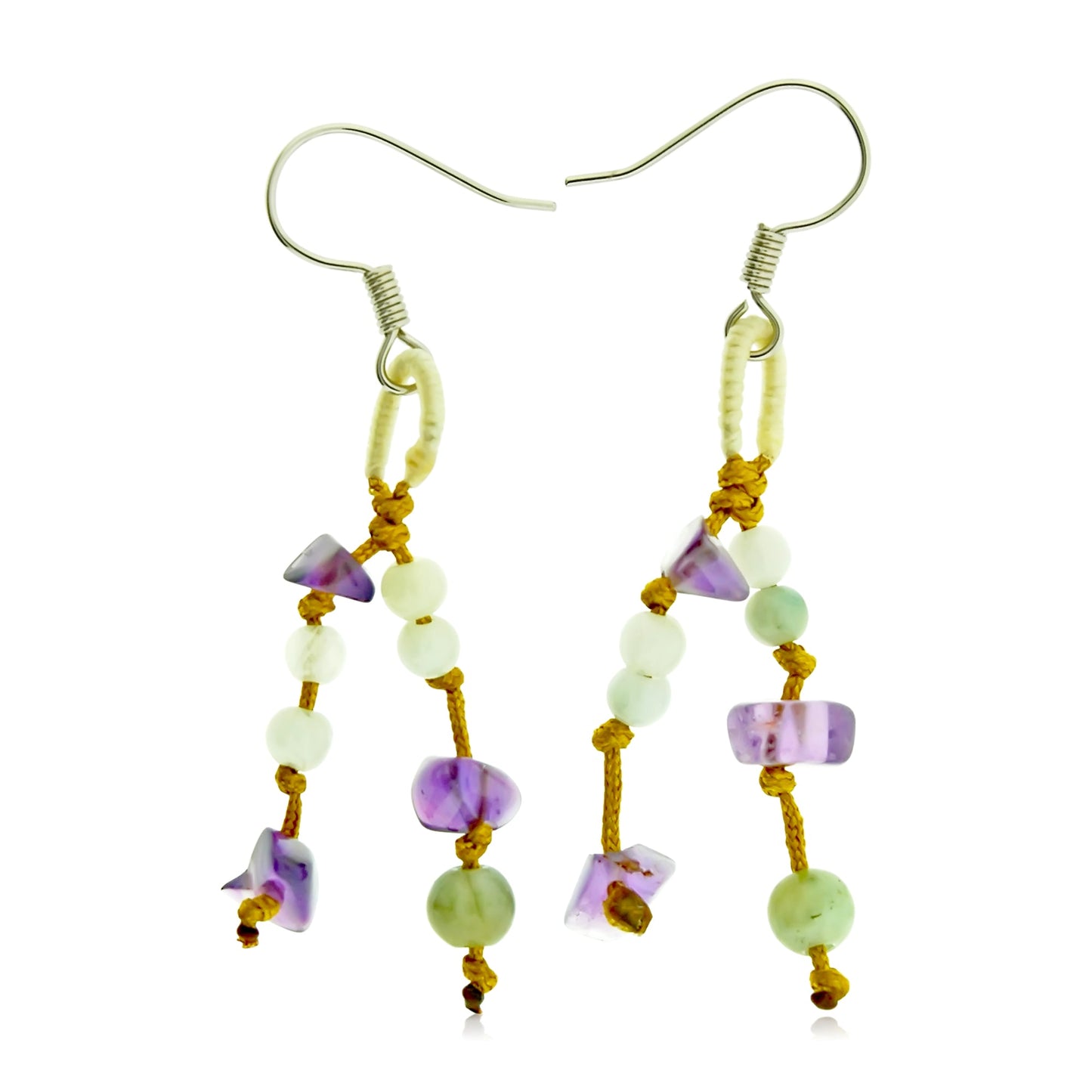 Unleash Your Vibrant Side with Our Playful Gemstone Tassel EarringsEarringsSerenity Jade