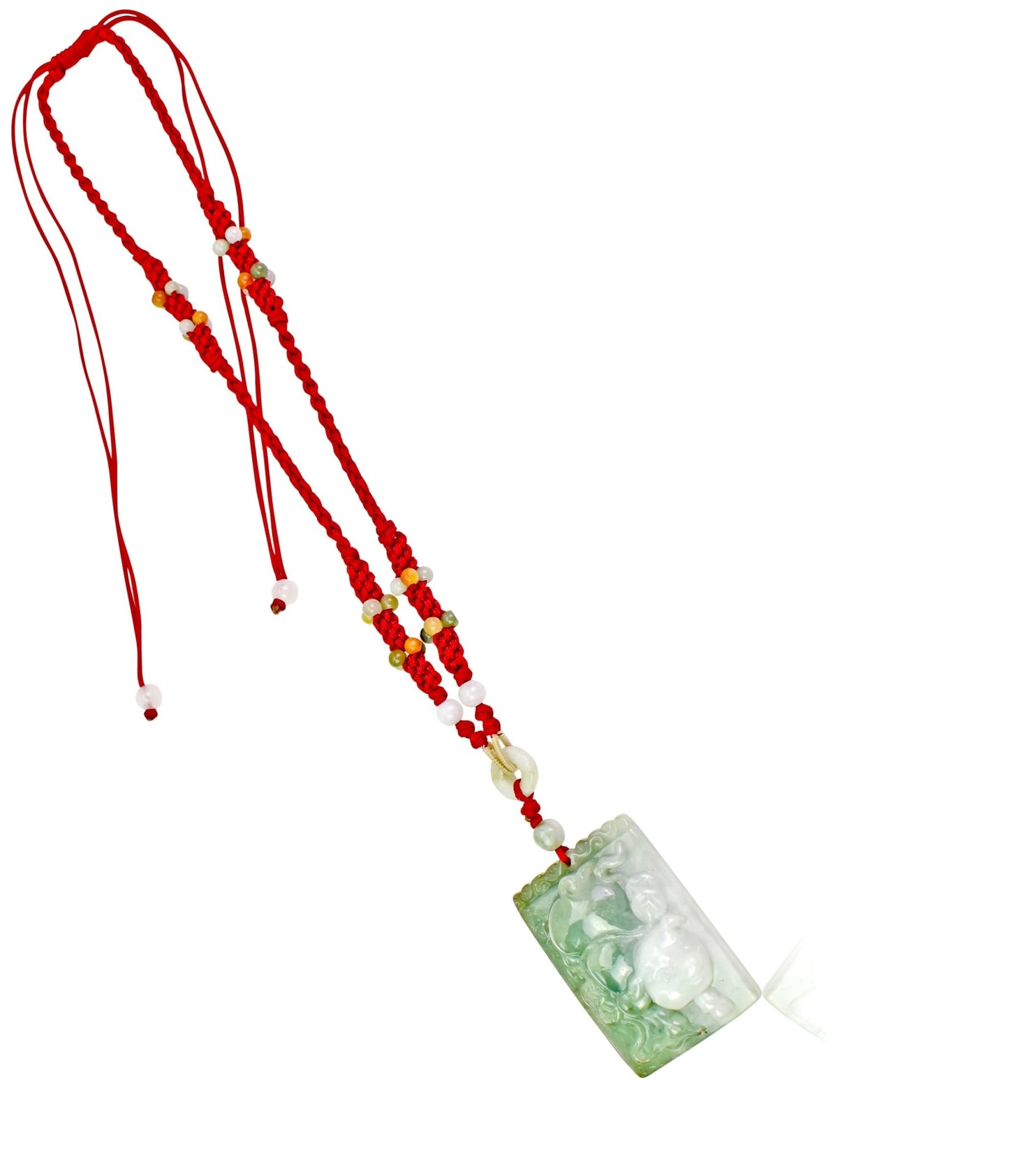 Unleash Your Wild Side with the Playful Boar Jade Pendant NecklaceNecklacesSerenity Jade