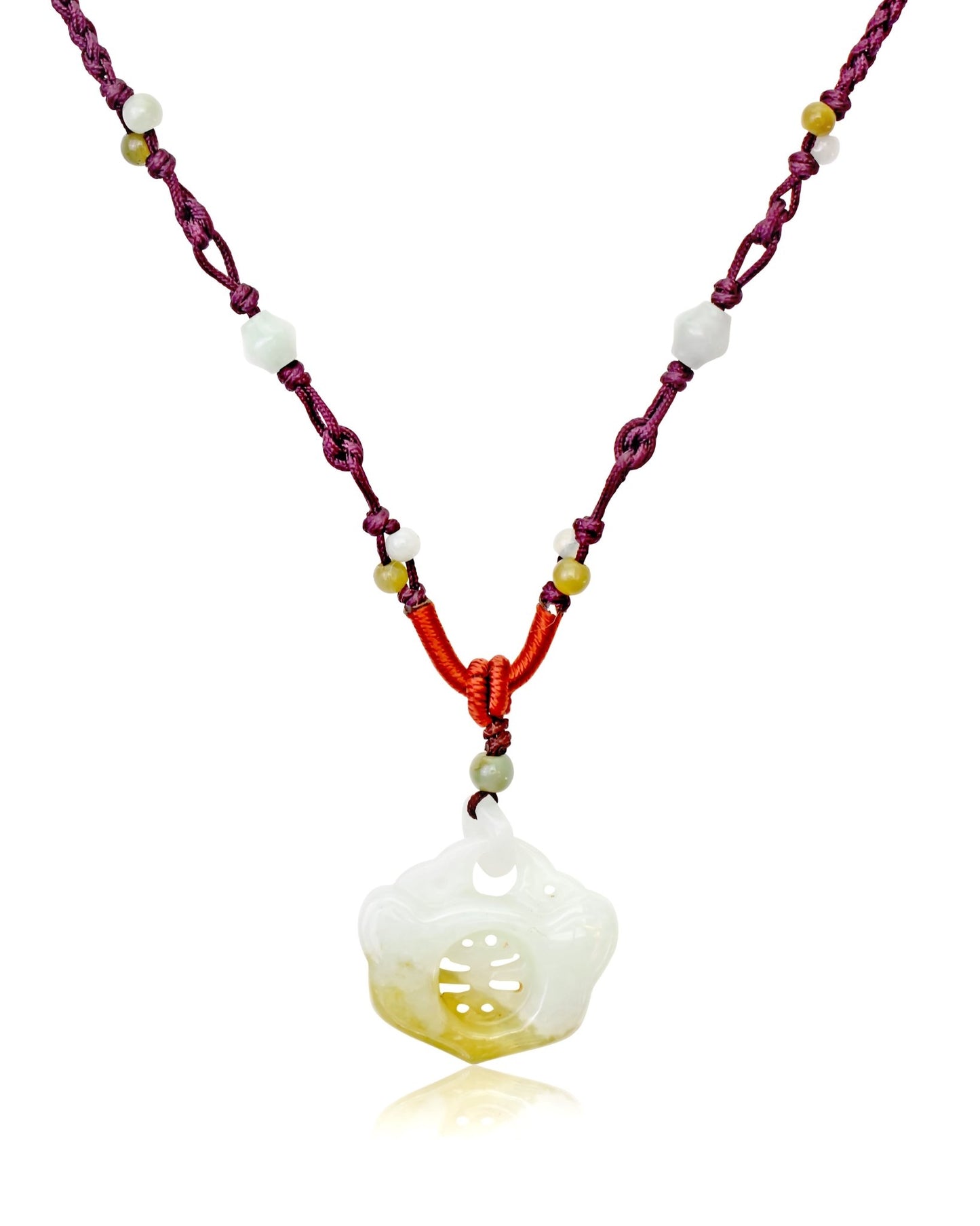 Unlock Your Luck and Fortune with the Lock Full of Luck Jade Pendant NecklaceNecklacesSerenity Jade