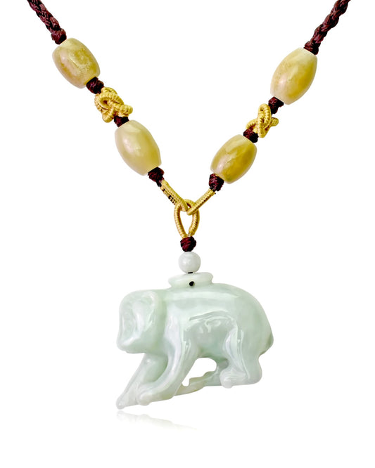 Majestic Polar bear a spiritual protection jewelry for unisex handmade fine jewelry for strength and resilience birthday gift