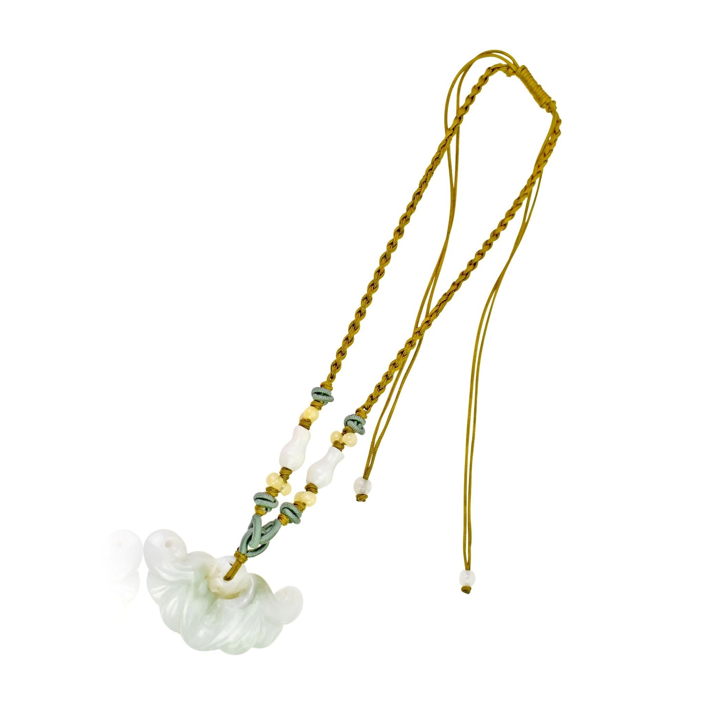 Wear Luck and Happiness with the Handmade Bat Jade Pendant NecklaceNecklacesSerenity Jade