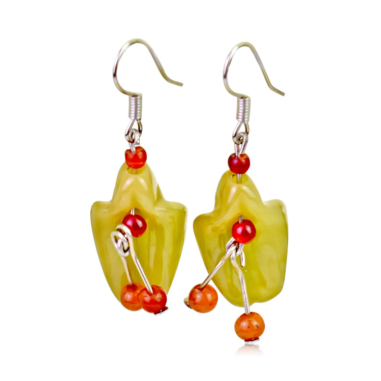 Genuine Jade Earrings - Serenity Jade