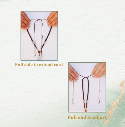 Serenity Jade Handmade Jewelry Adjustable Knot